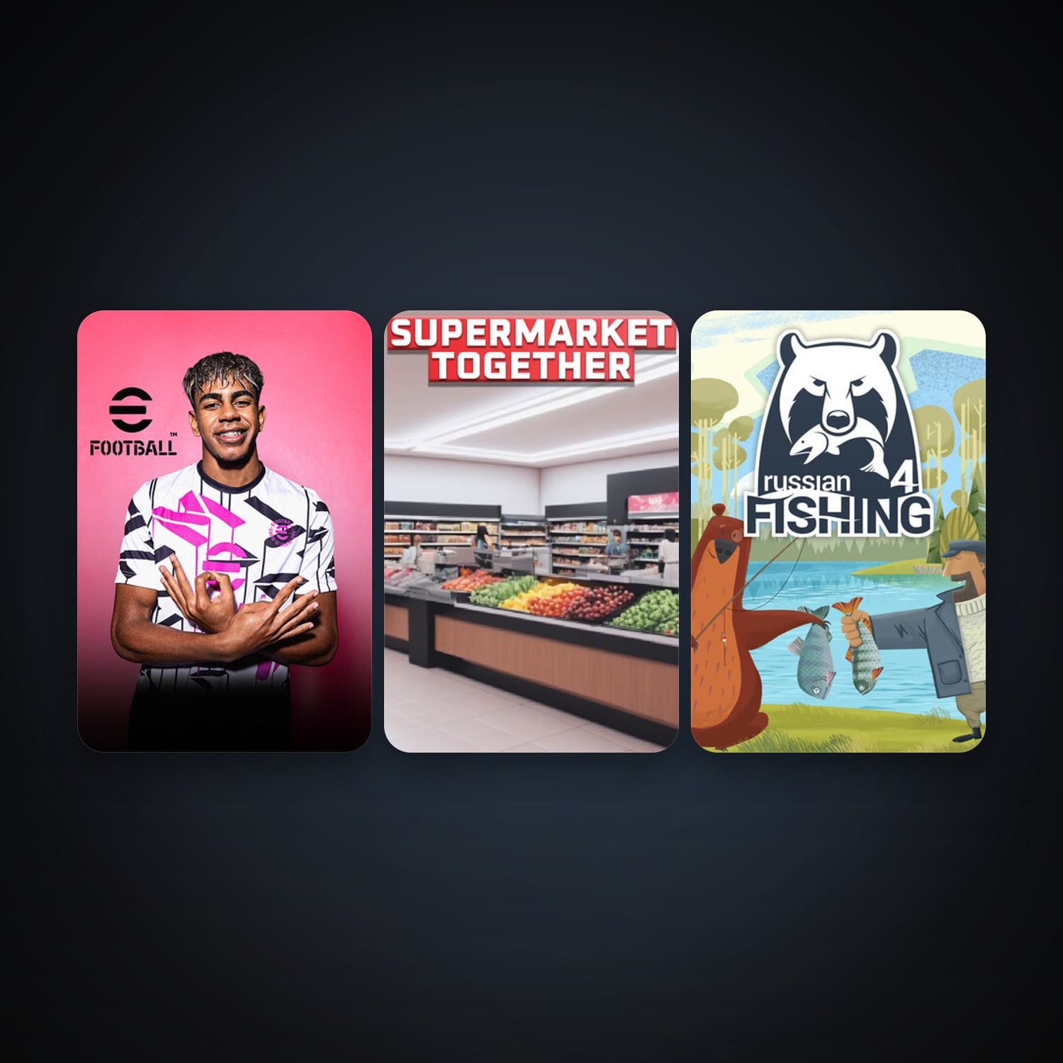 Free CS2 (No Prime) + Russian Fishing 4, 8 games, clean — HabibiAccounts