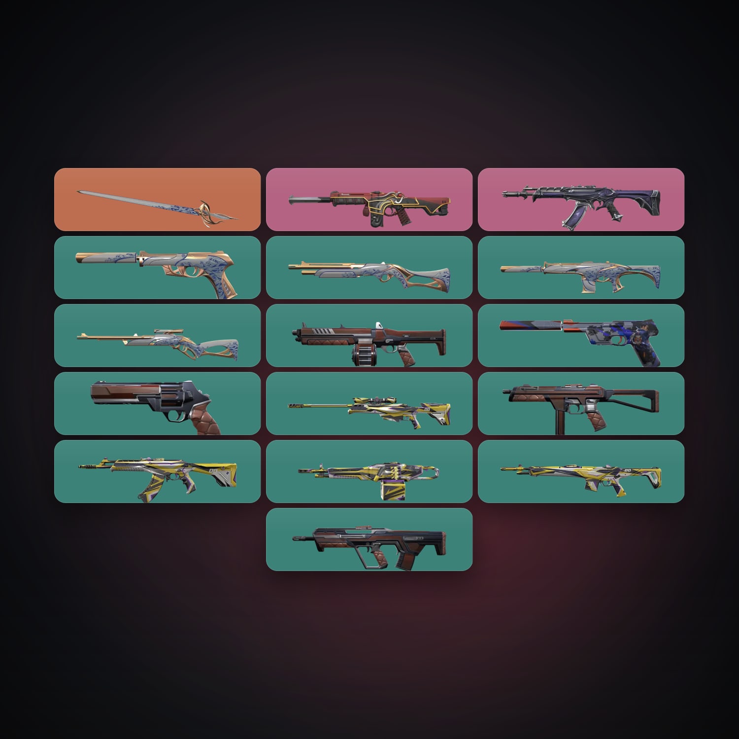 EU Diamond 3 locker — 1 knives, 16 skins, lvl 73 — HabibiAccounts
