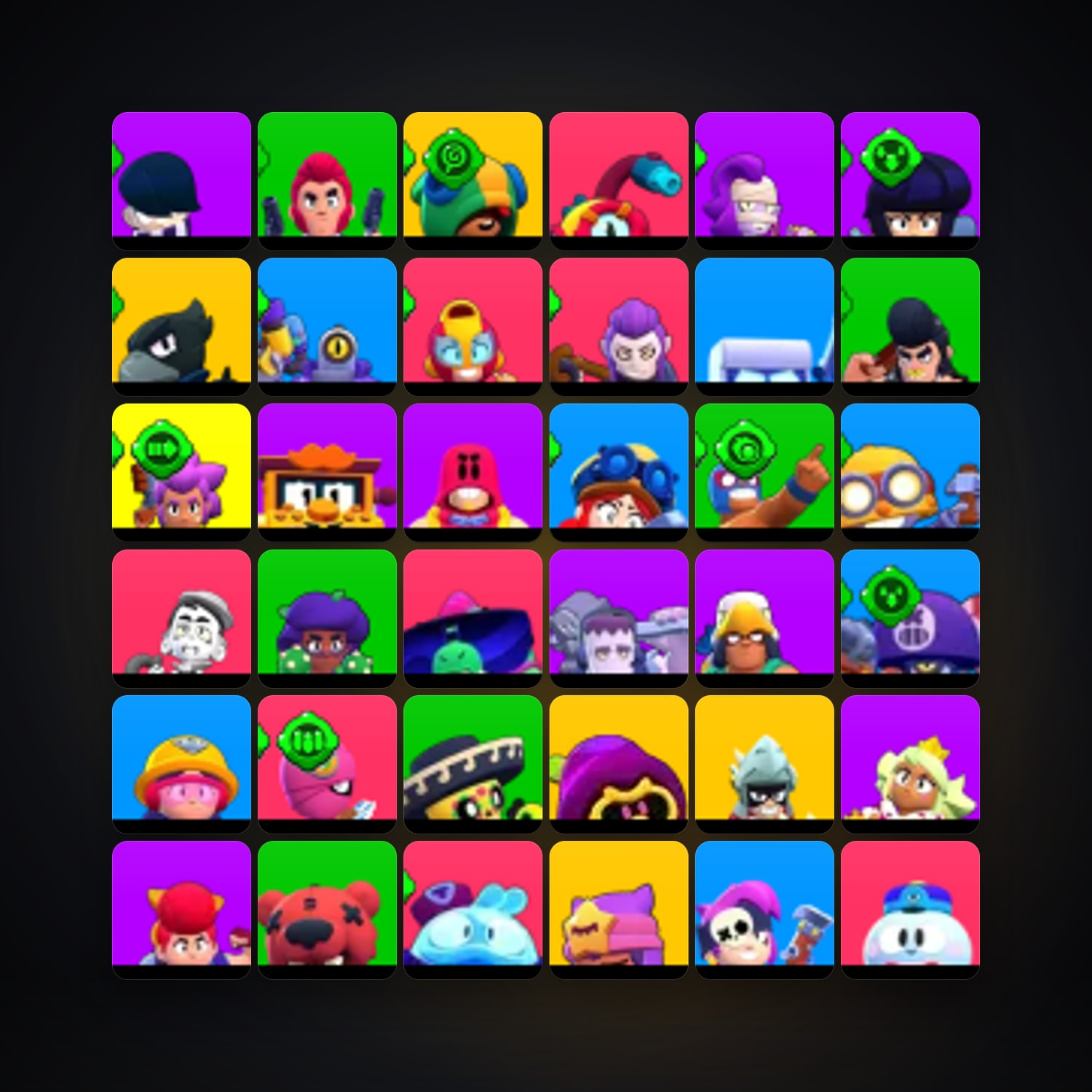 88 Brawlers | 38.3K Trophies | TH 6 — Supercell Account — HabibiAccounts