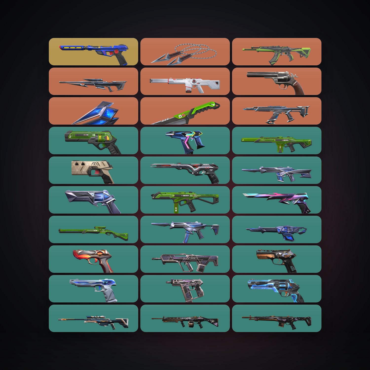EU Silver 1 locker — 3 knives, 40 skins, lvl 143 — HabibiAccounts