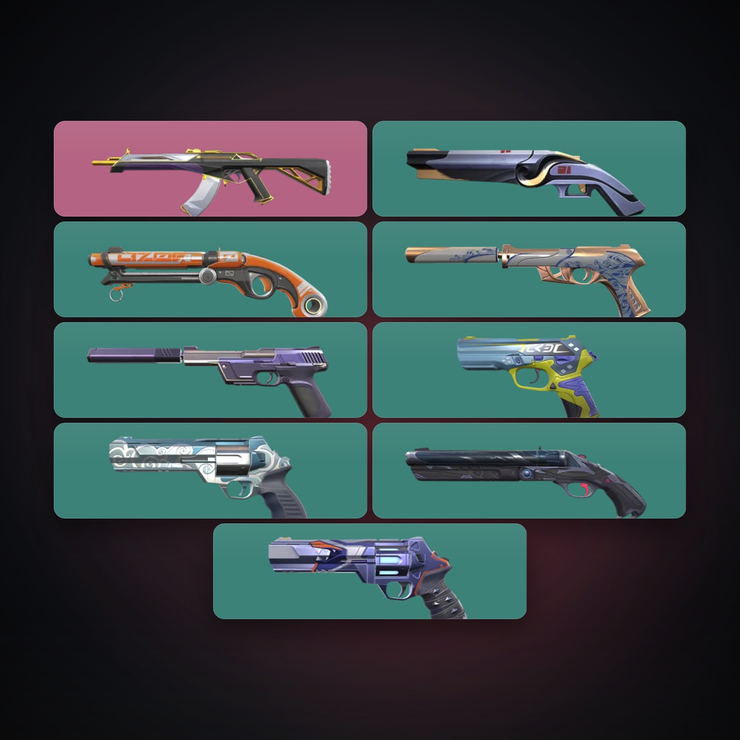 AP Iron 3 locker — 10 skins, lvl 159 — HabibiAccounts