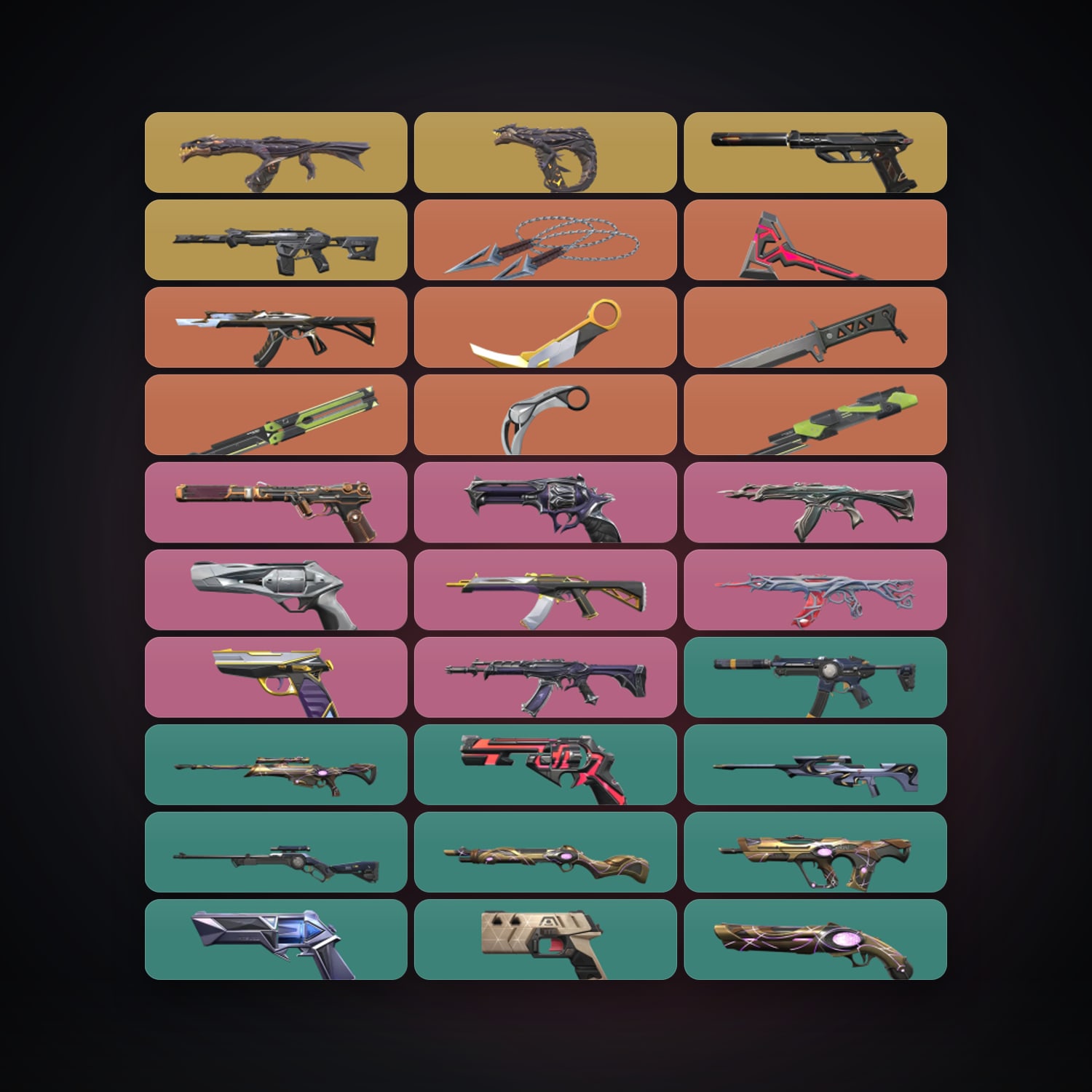 EU Gold 2 locker — 7 knives, 75 skins, lvl 166 — HabibiAccounts