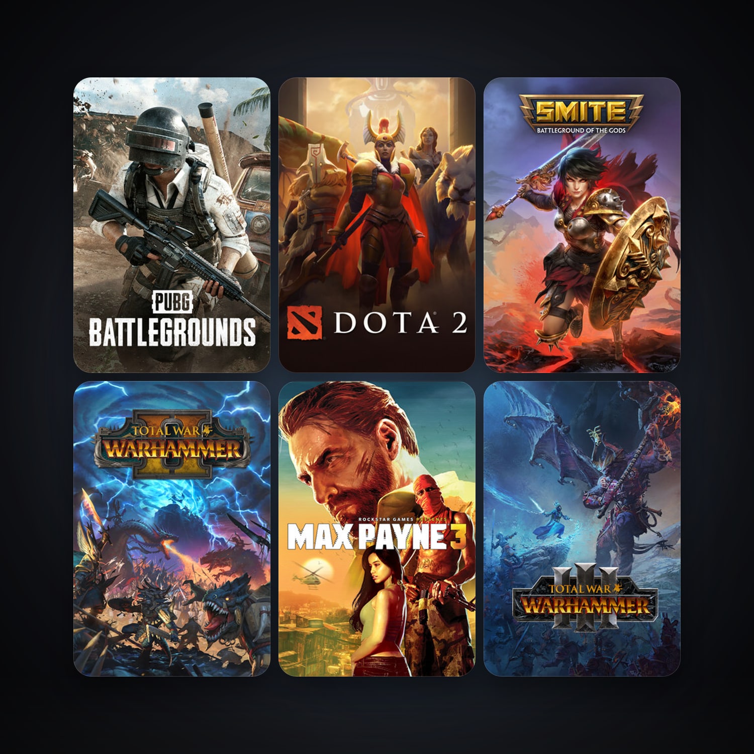 Dota 2 + Max Payne 3, 6 games, clean — HabibiAccounts