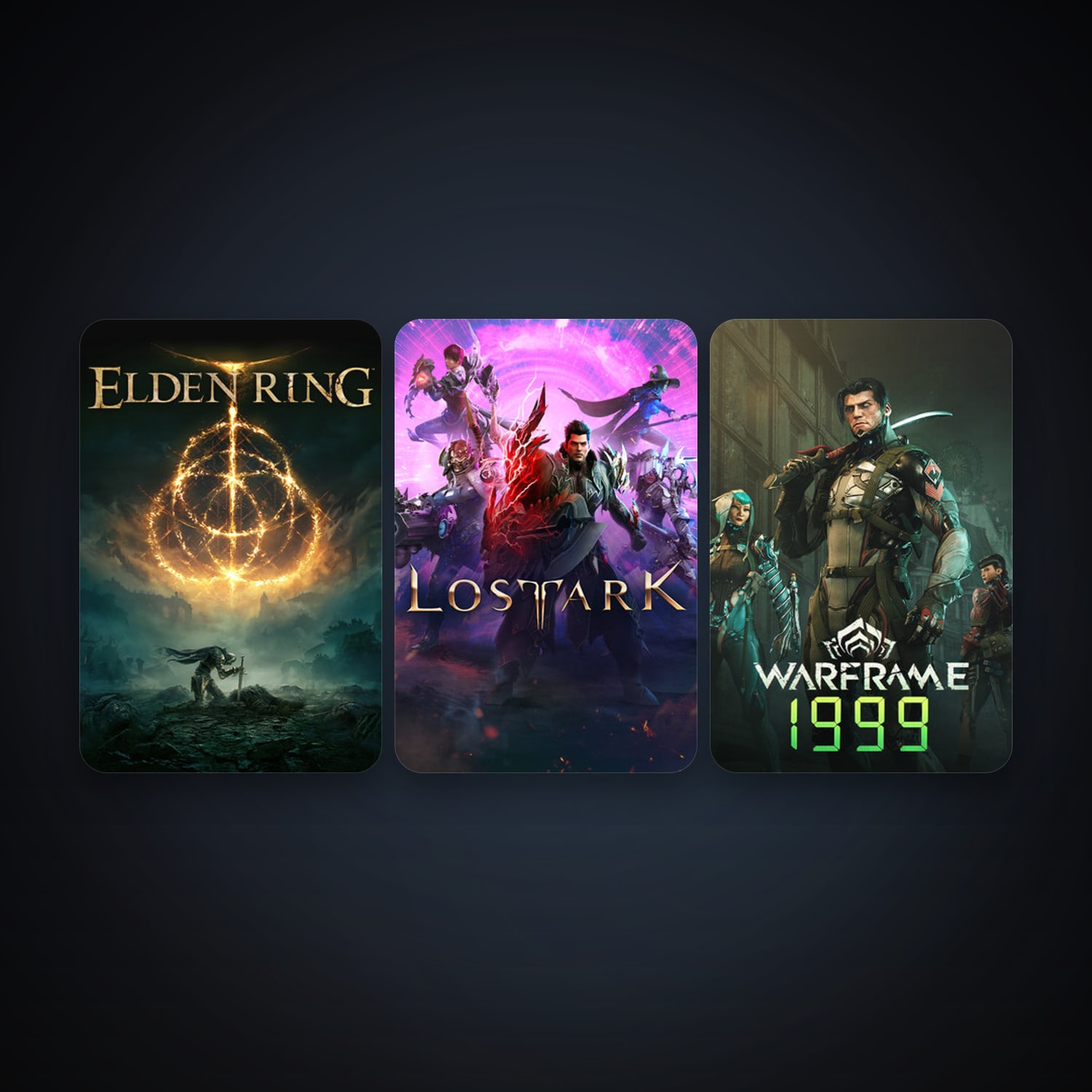 Warframe + ELDEN RING, 3 games, clean — HabibiAccounts