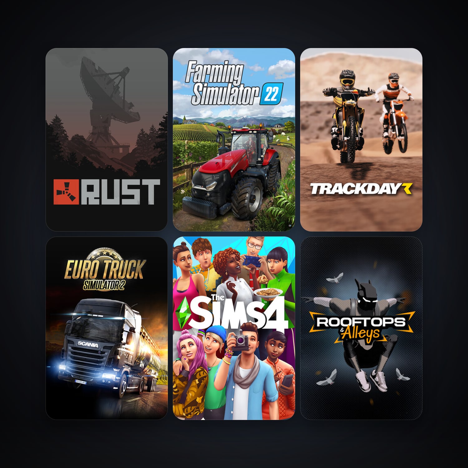 Free CS2 (No Prime) + Euro Truck Simulator 2, 31 games, clean — HabibiAccounts
