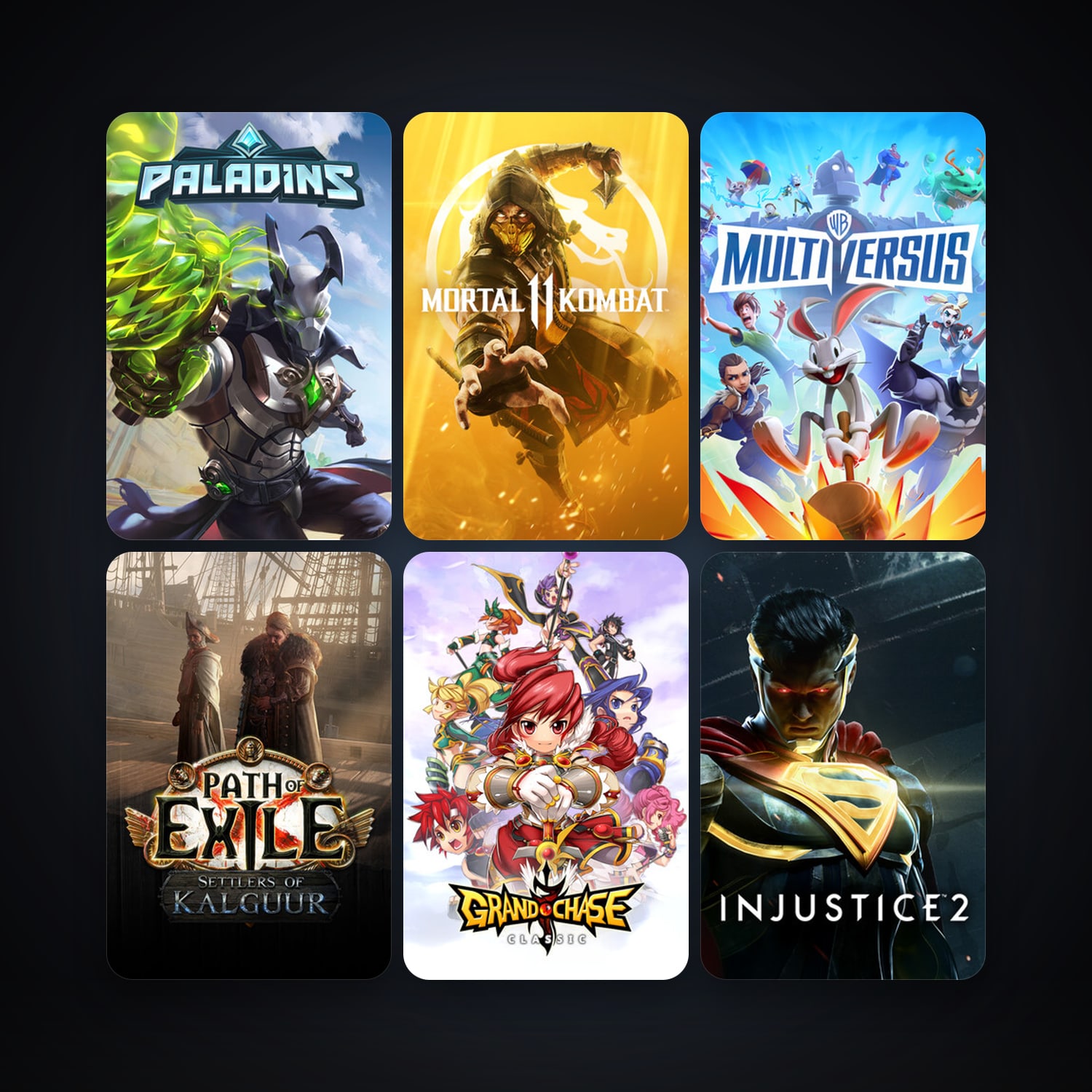 Path of Exile + Paladins, 14 games, clean — HabibiAccounts
