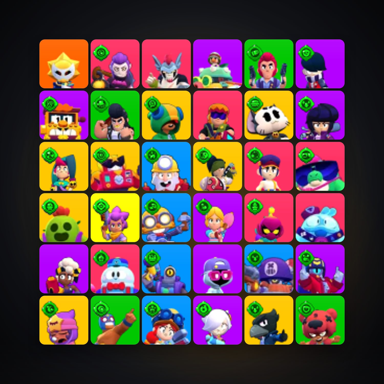 104 Brawlers | 63.5K Trophies — Supercell Account — HabibiAccounts