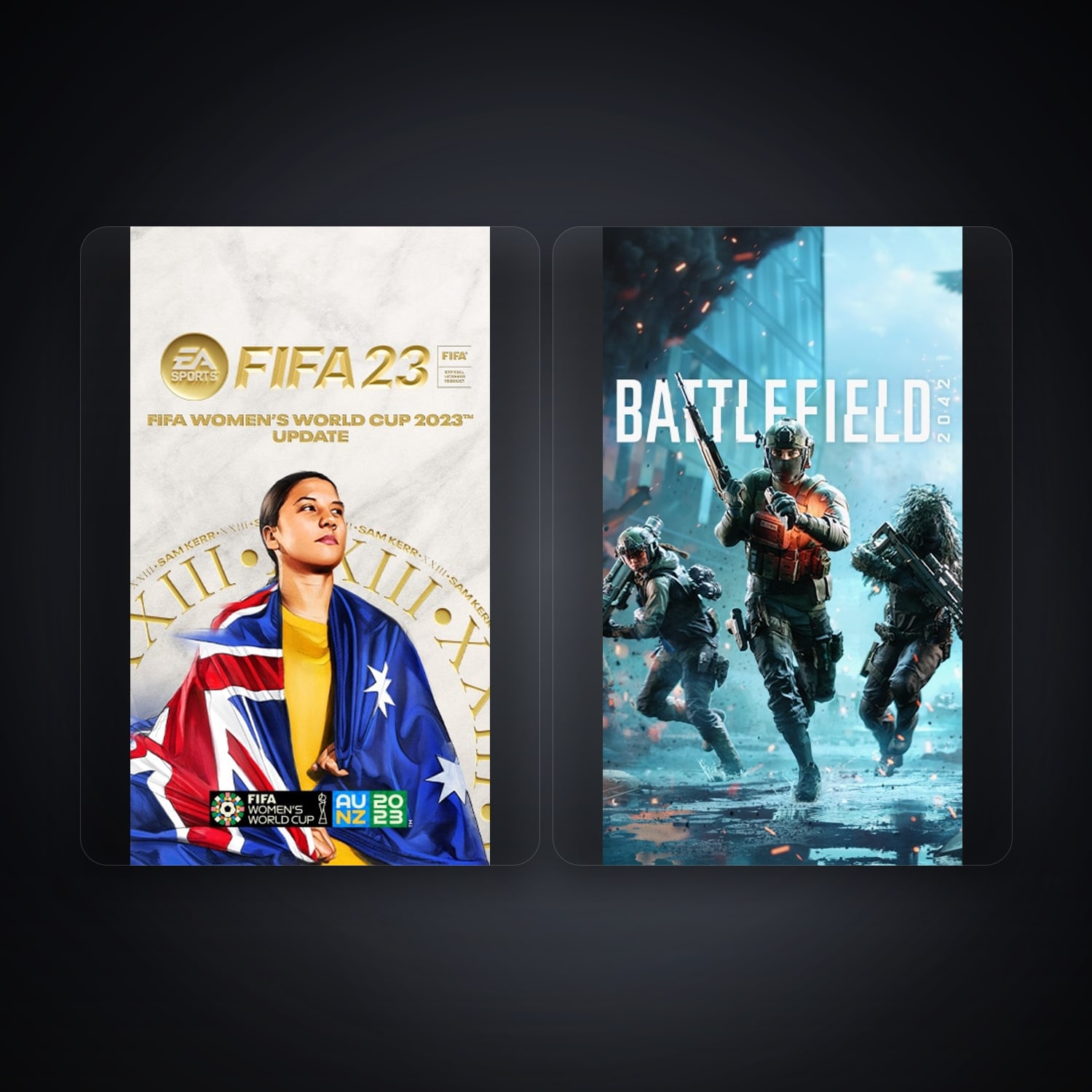 EA Battlefield 1 + EA SPORTS FIFA 23 — SA — 3 games — HabibiAccounts