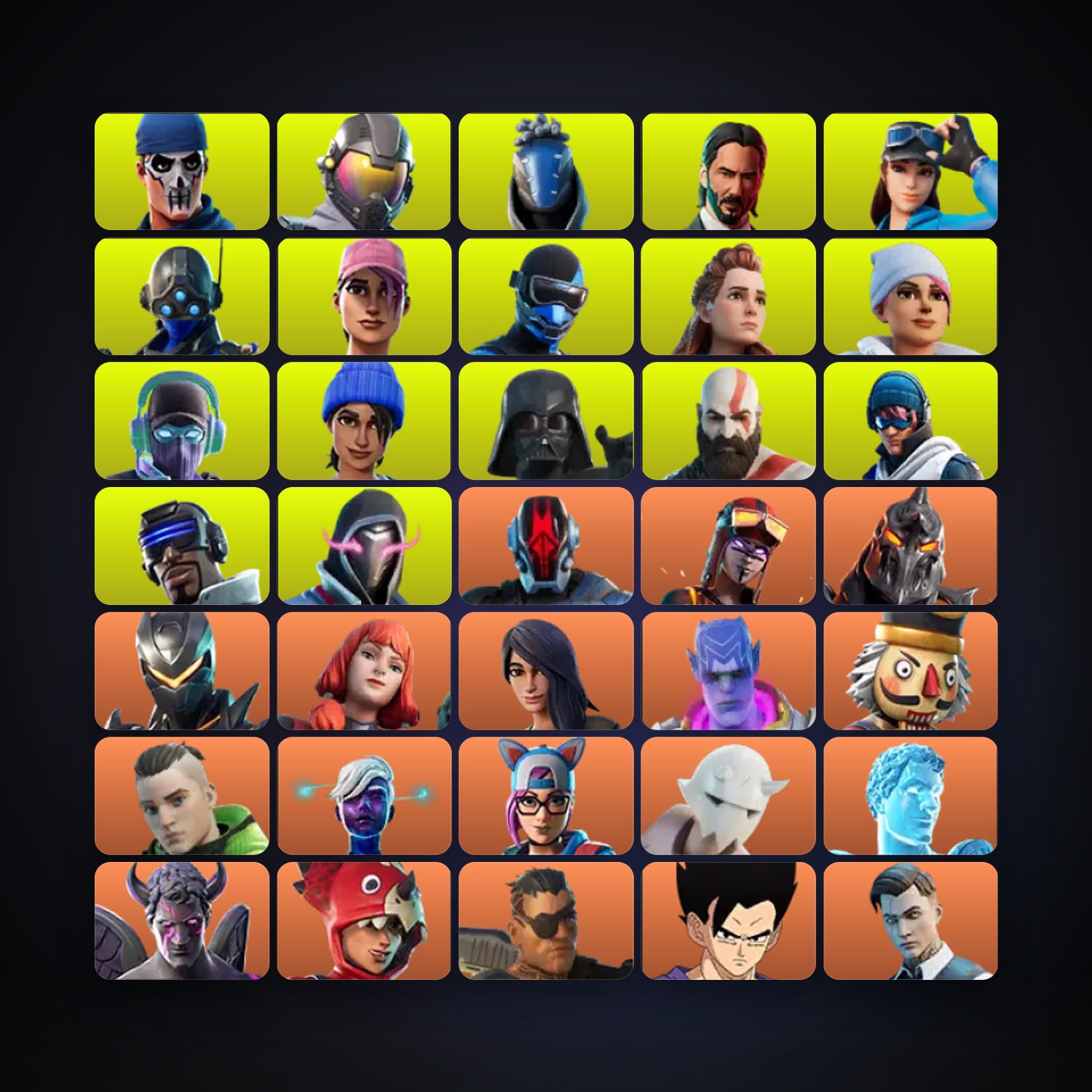 The Foundation — Blaze — 842 skins — 1.8K V-Bucks — lvl 9741 — HabibiAccounts