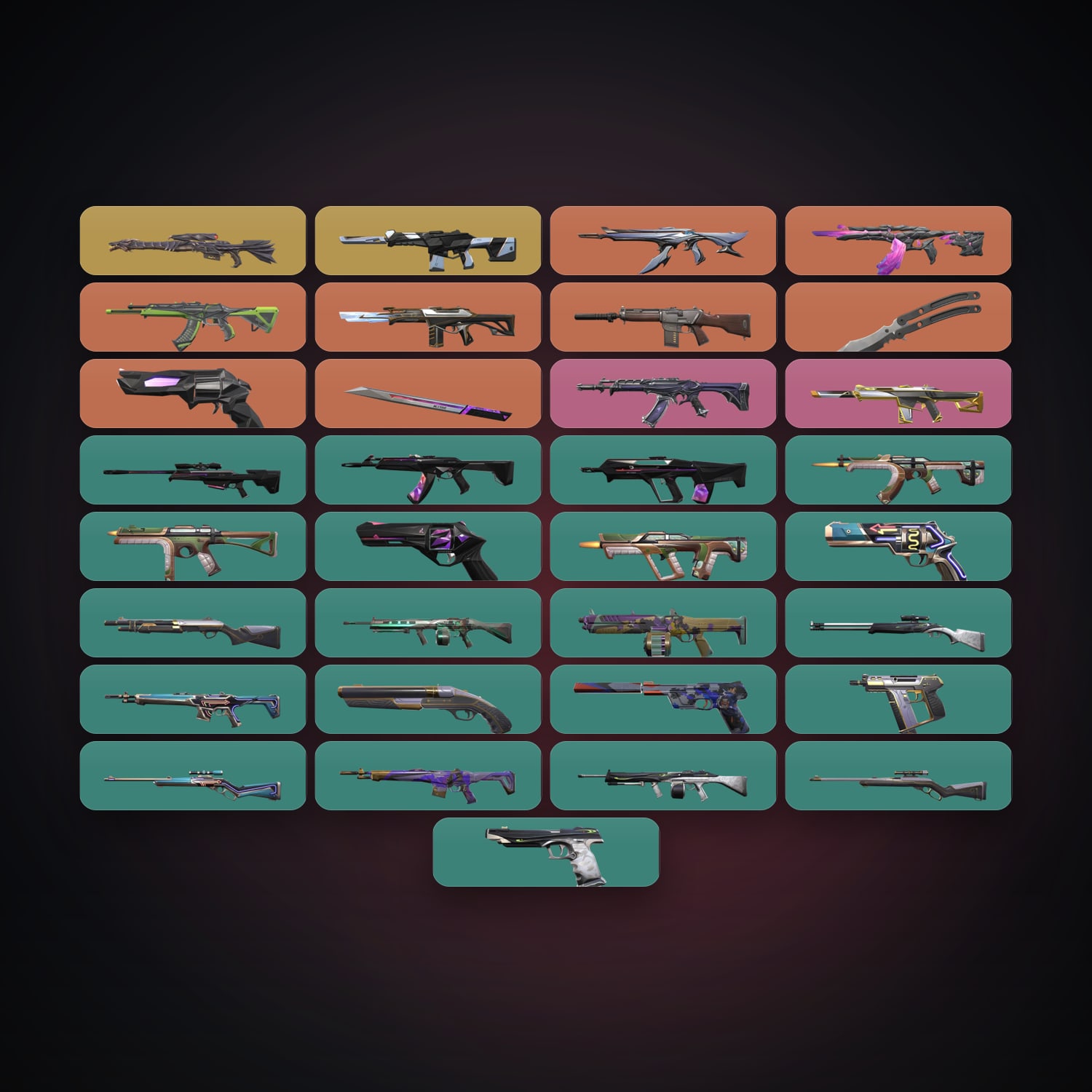 EU Gold 1 locker — 2 knives, 33 skins, lvl 78 — HabibiAccounts