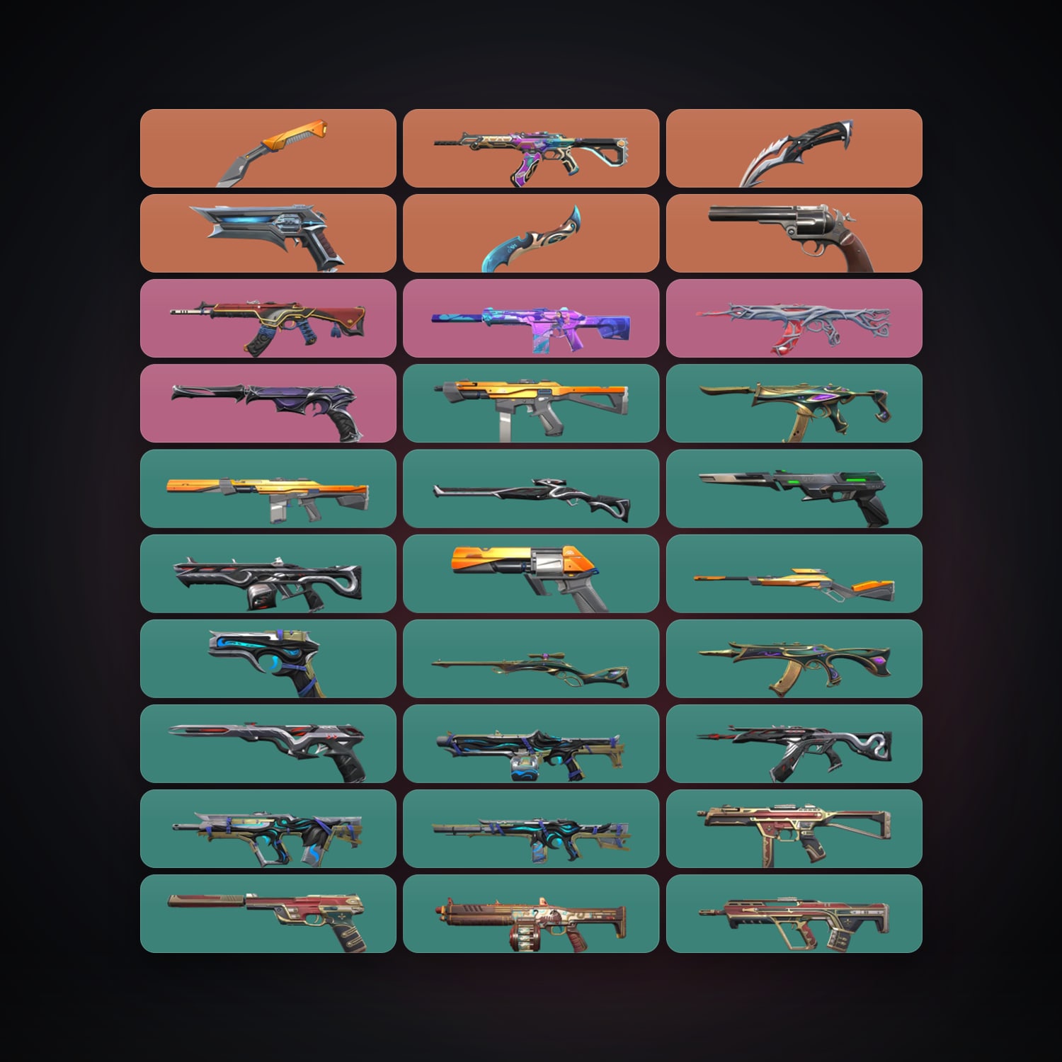 AP Gold 2 locker — 3 knives, 56 skins, lvl 136 — HabibiAccounts