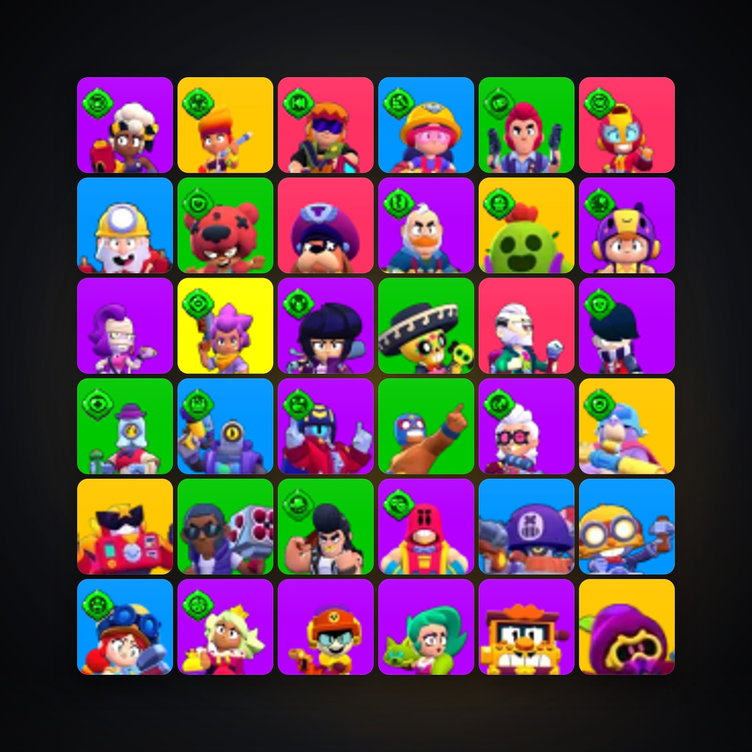 102 Brawlers | 10.6K Trophies — Supercell Account — HabibiAccounts
