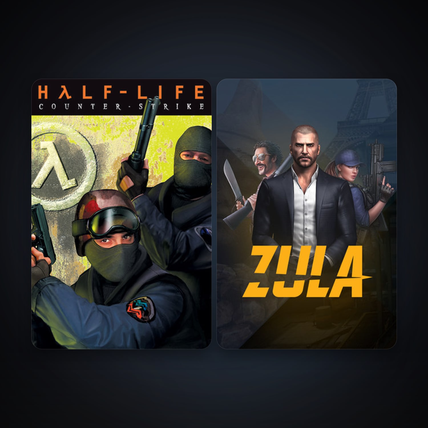 Counter-Strike + Zula Türkiye, 11 games, clean — HabibiAccounts