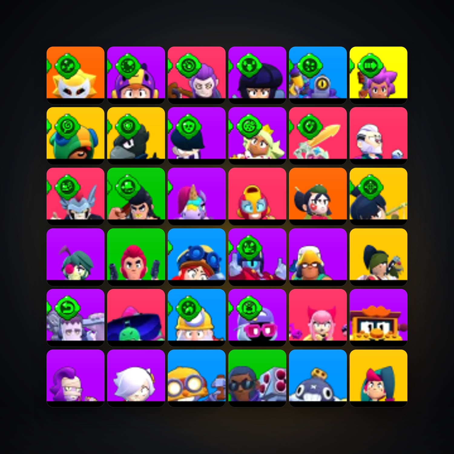 84 Brawlers | 34.4K Trophies — Supercell Account — HabibiAccounts