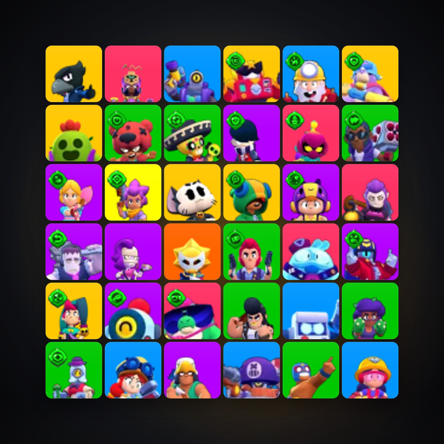 104 Brawlers | 52.3K Trophies — Supercell Account — HabibiAccounts