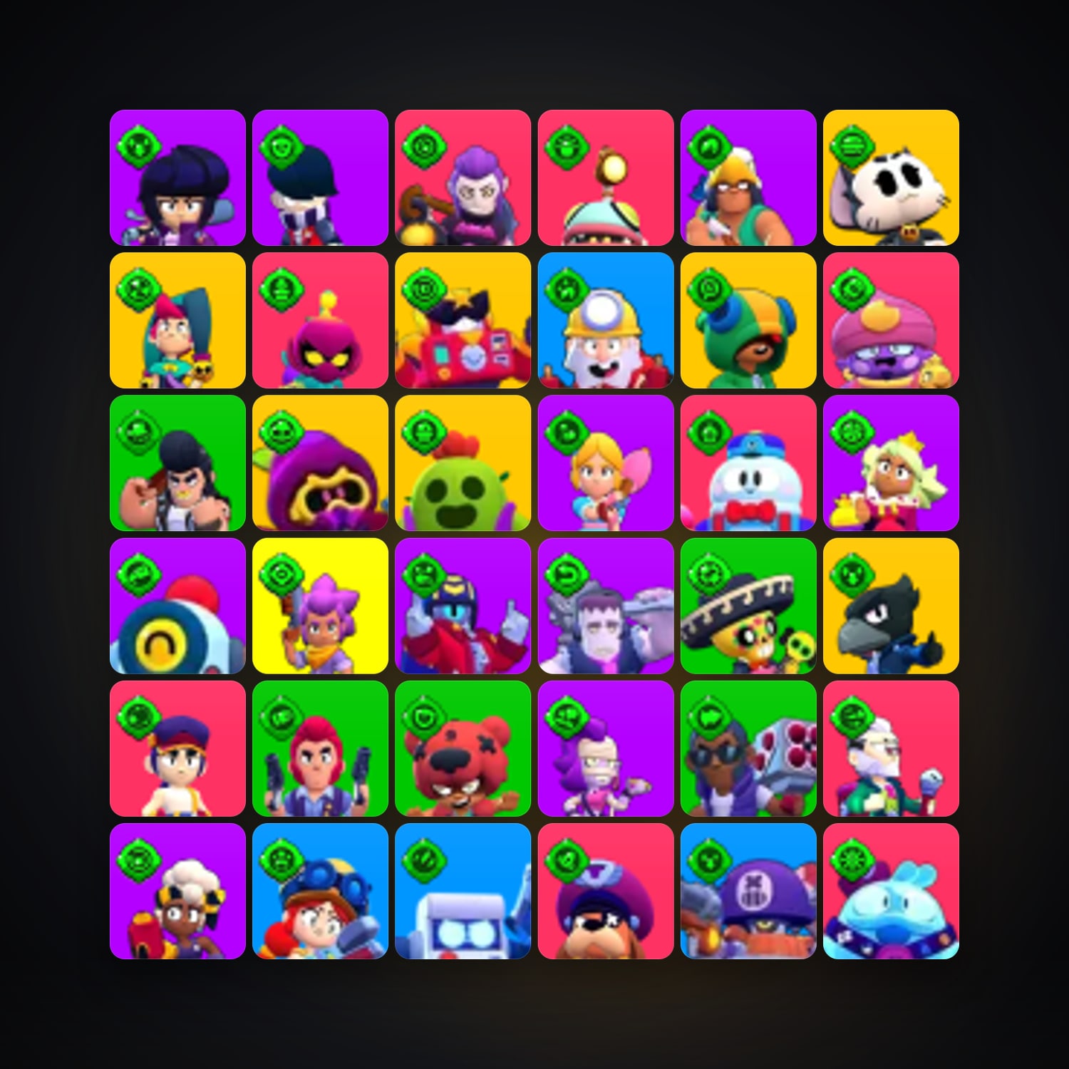 106 Brawlers | 48.7K Trophies — Supercell Account — HabibiAccounts