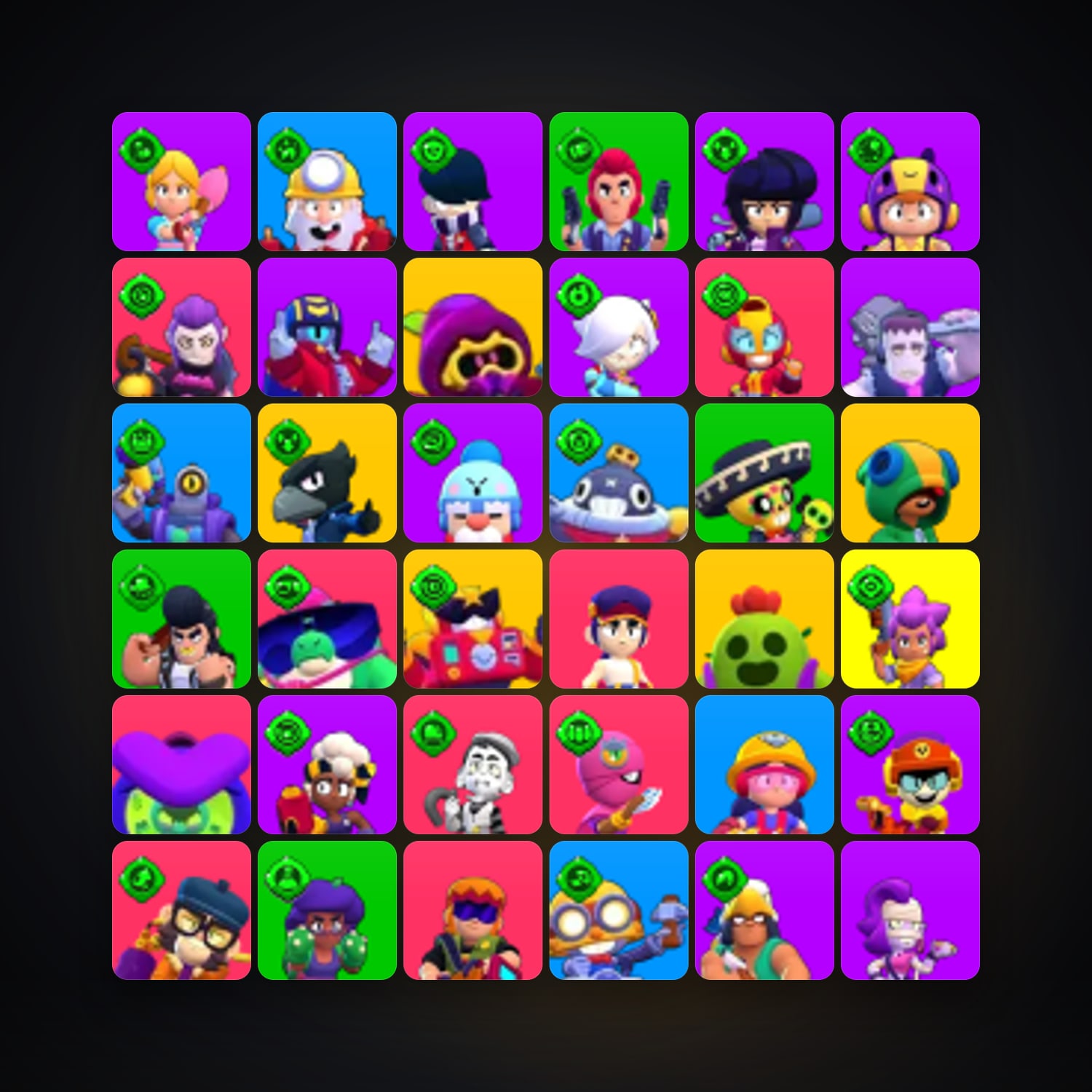 106 Brawlers | 47.5K Trophies | TH 9 — Supercell Account — HabibiAccounts