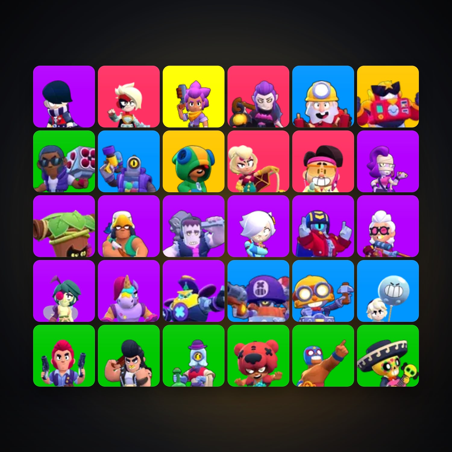 31 Brawlers | 1.3K Trophies — Supercell Account — HabibiAccounts