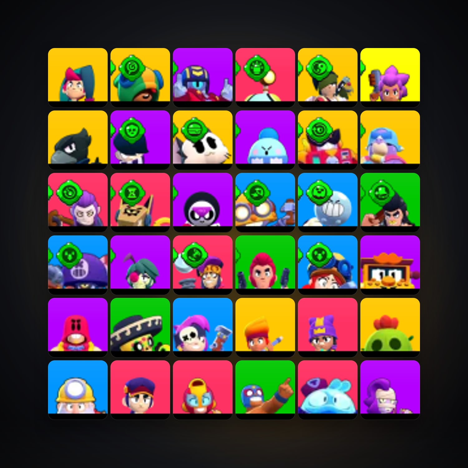 81 Brawlers | 28.9K Trophies — HabibiAccounts