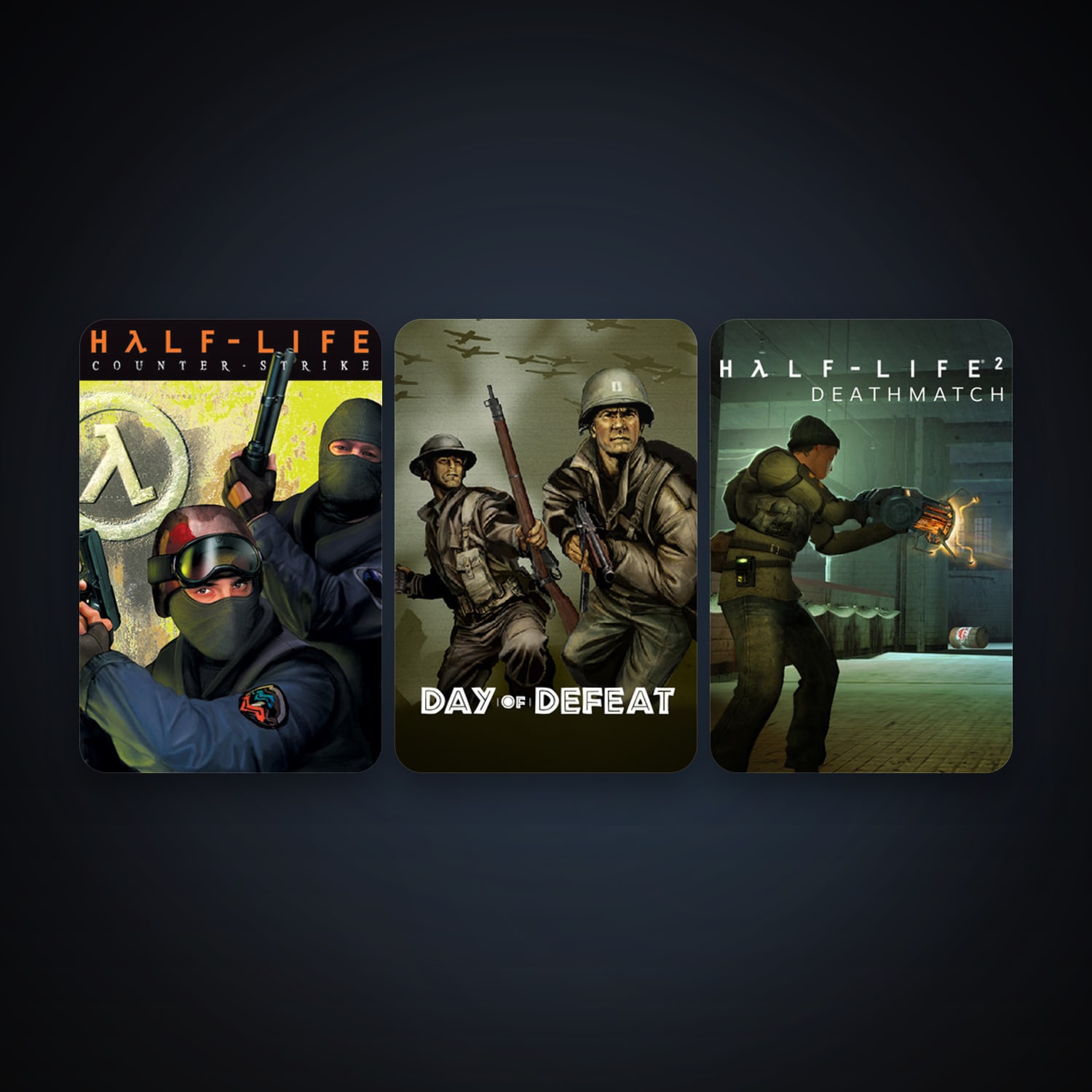 Counter-Strike + Day of Defeat, 8 games, clean — HabibiAccounts