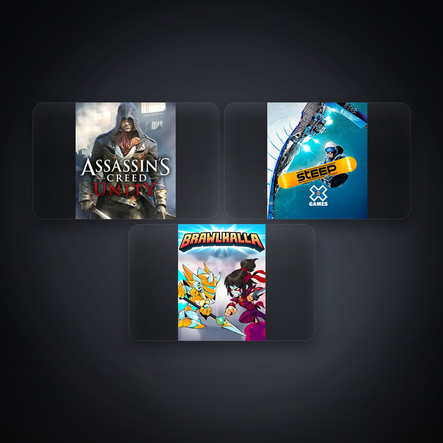 Ubisoft Assassin's Creed Unity + STEEP — MX — 3 games — HabibiAccounts
