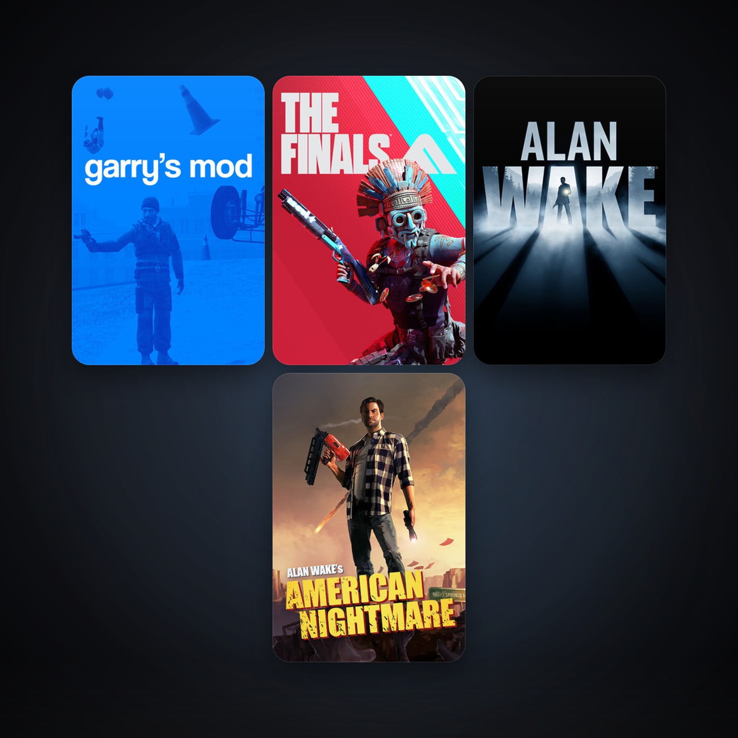 Garry's Mod + Alan Wake, 9 games, clean — HabibiAccounts