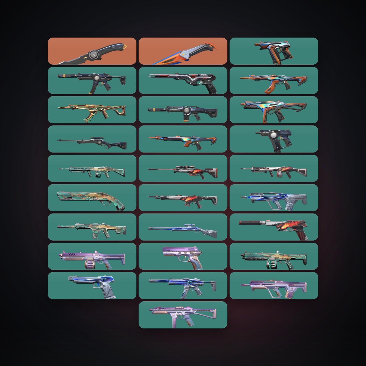 EU Bronze 3 locker — 2 knives, 28 skins, lvl 100 — HabibiAccounts