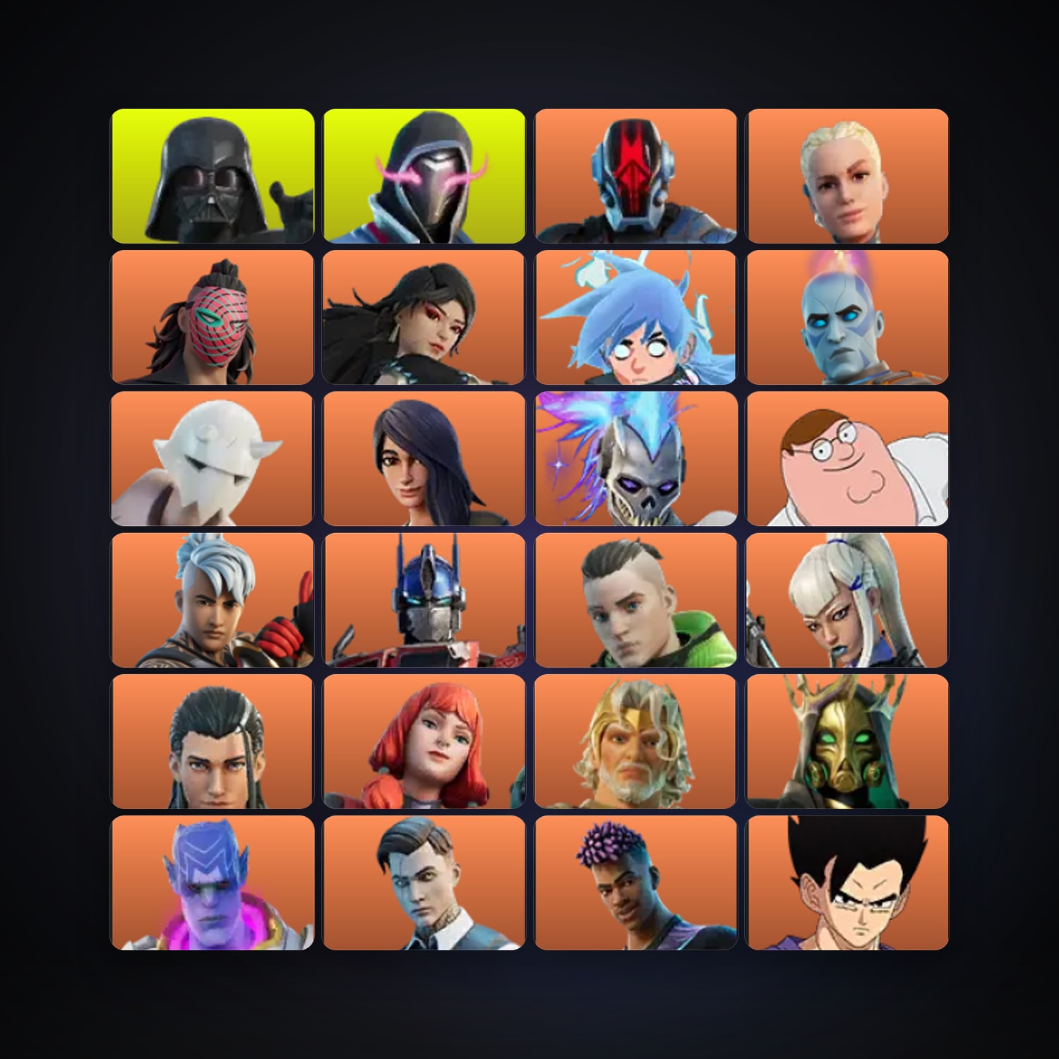 The Foundation — Paradigm (Reality-659) — 449 skins — 500 V-Bucks — lvl 6370 — HabibiAccounts