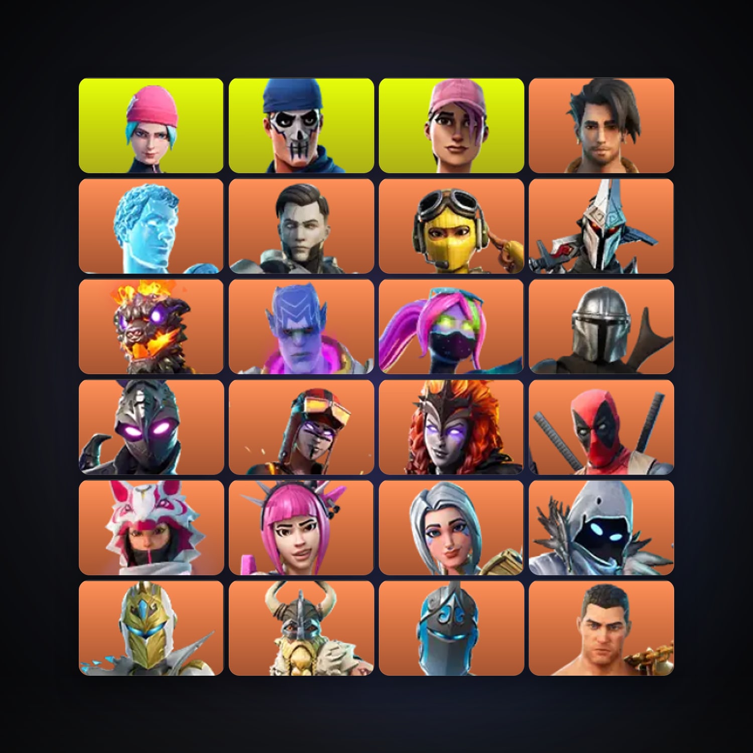 Raz — Frozen Love Ranger — 315 skins — 850 V-Bucks — lvl 1820 — HabibiAccounts