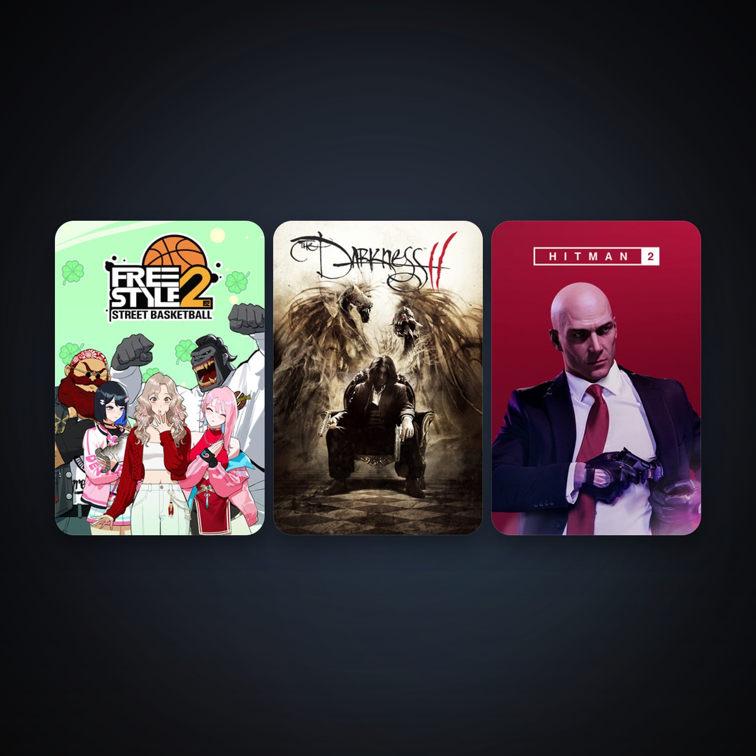The Darkness II + Freestyle 2: Street Basketball, 9 games, clean — HabibiAccounts