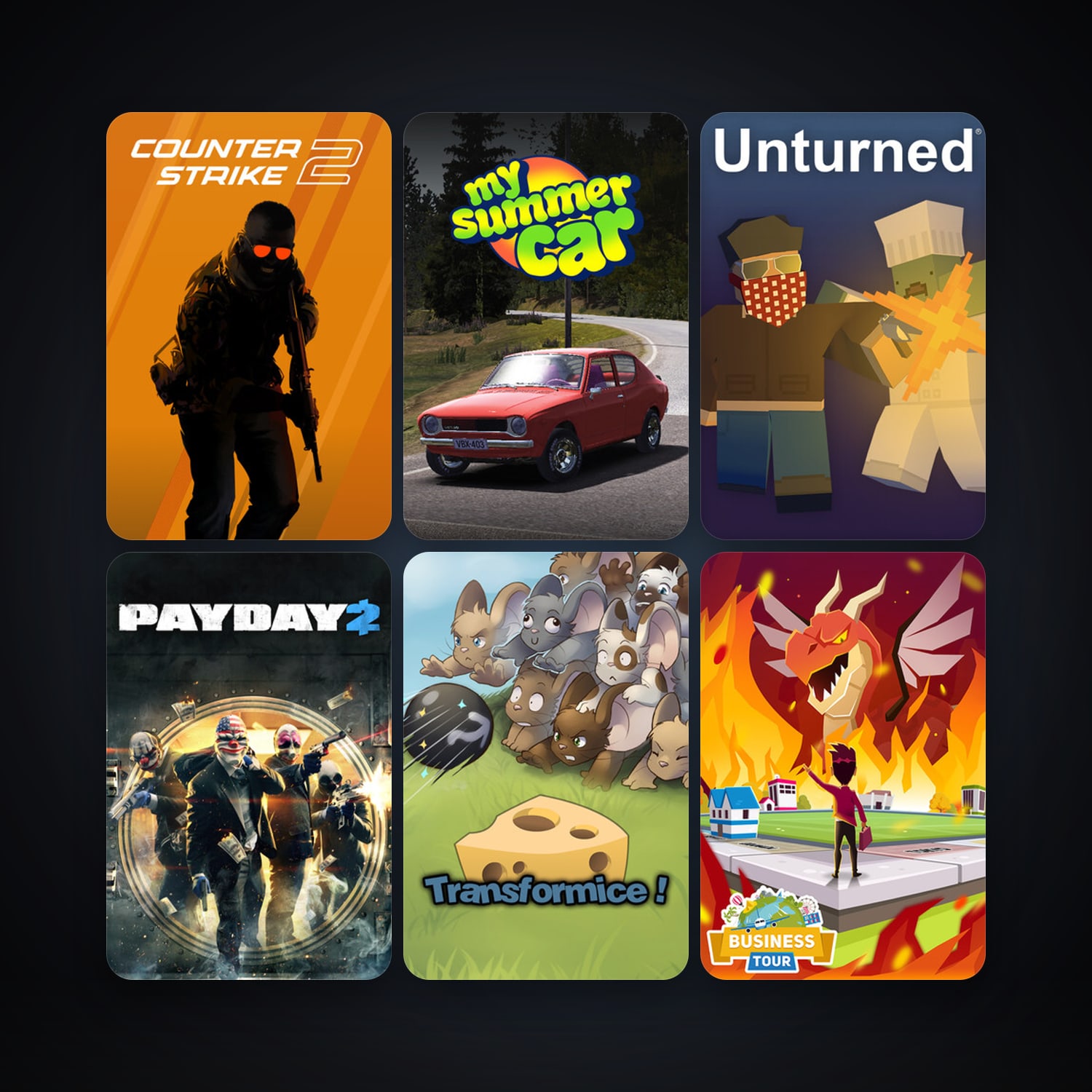 CS2 Prime + RACE 07, 63 games, Steam 10, clean — HabibiAccounts
