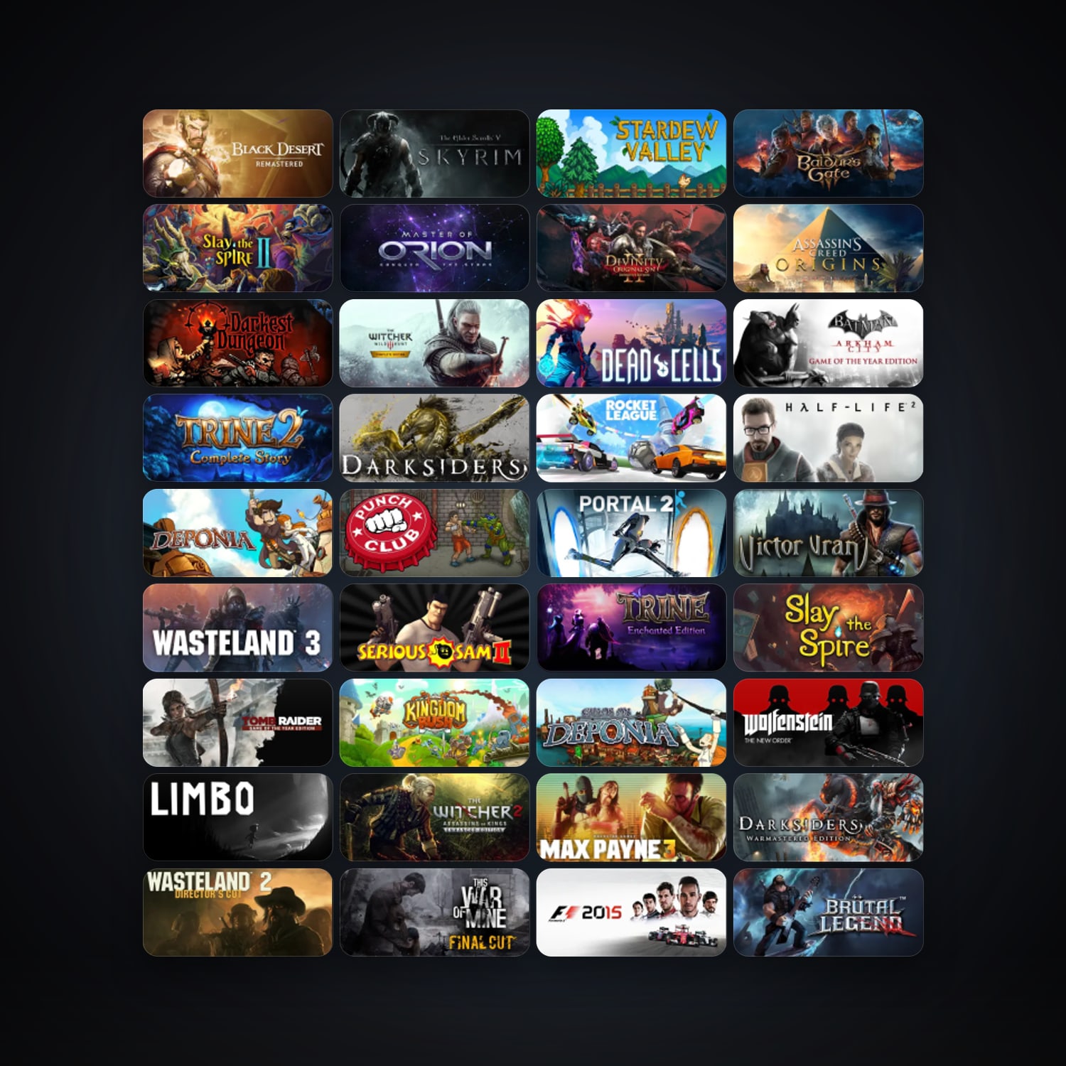 The Elder Scrolls V: Skyrim + Master of Orion, 122 games, Steam 13, clean — HabibiAccounts