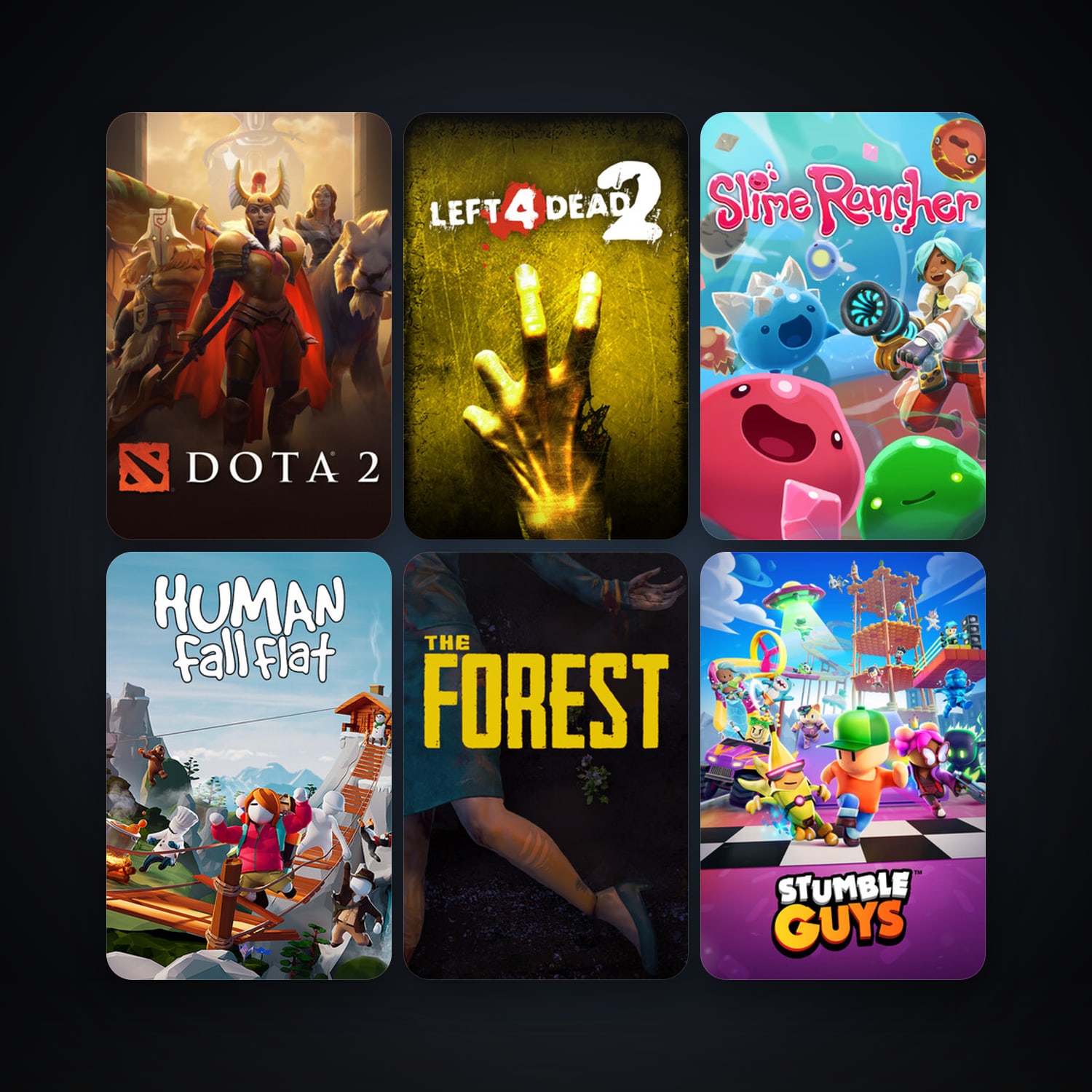 Left 4 Dead 2 + Dota 2, 26 games, clean — HabibiAccounts