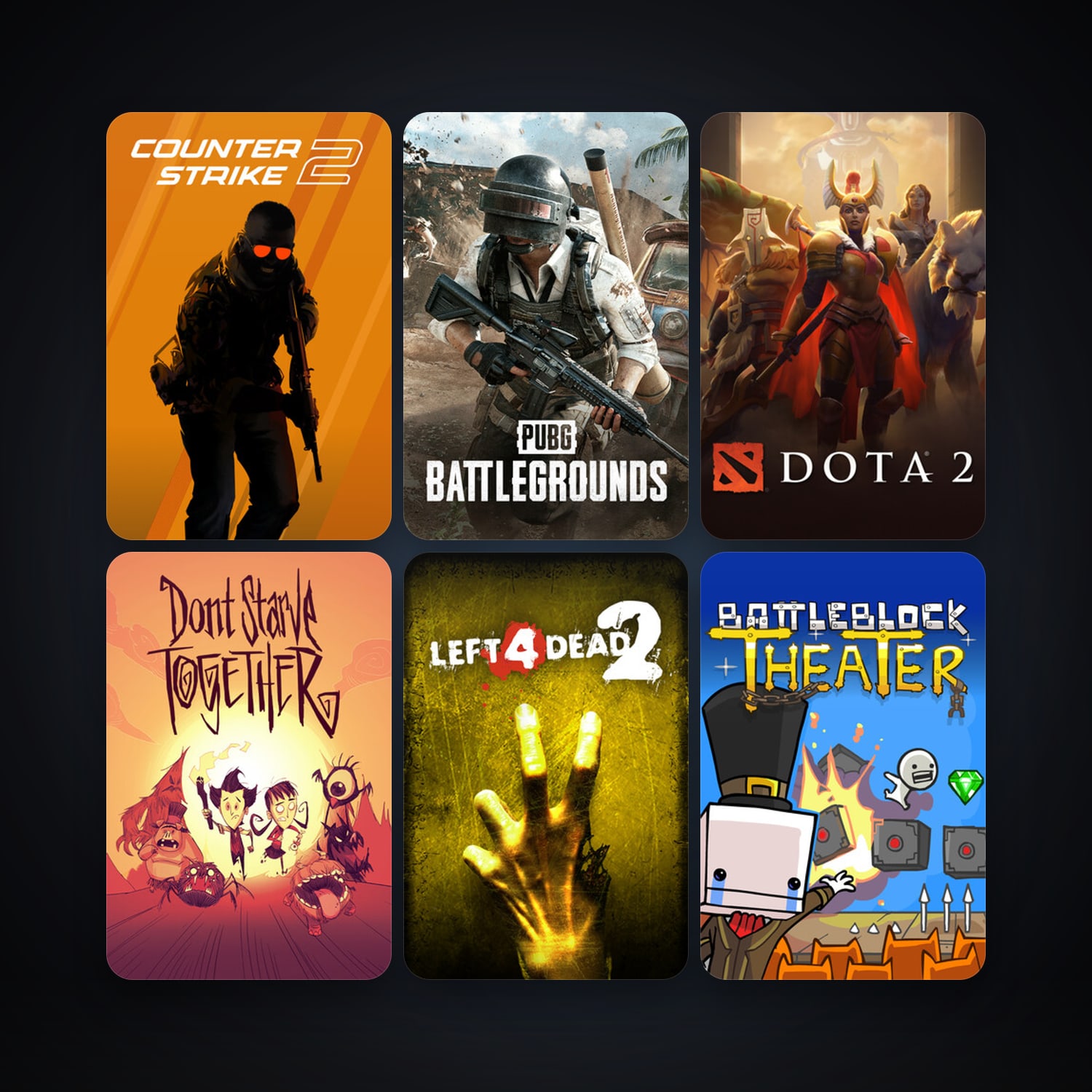 Left 4 Dead 2 + Dota 2, 11 games, clean — HabibiAccounts