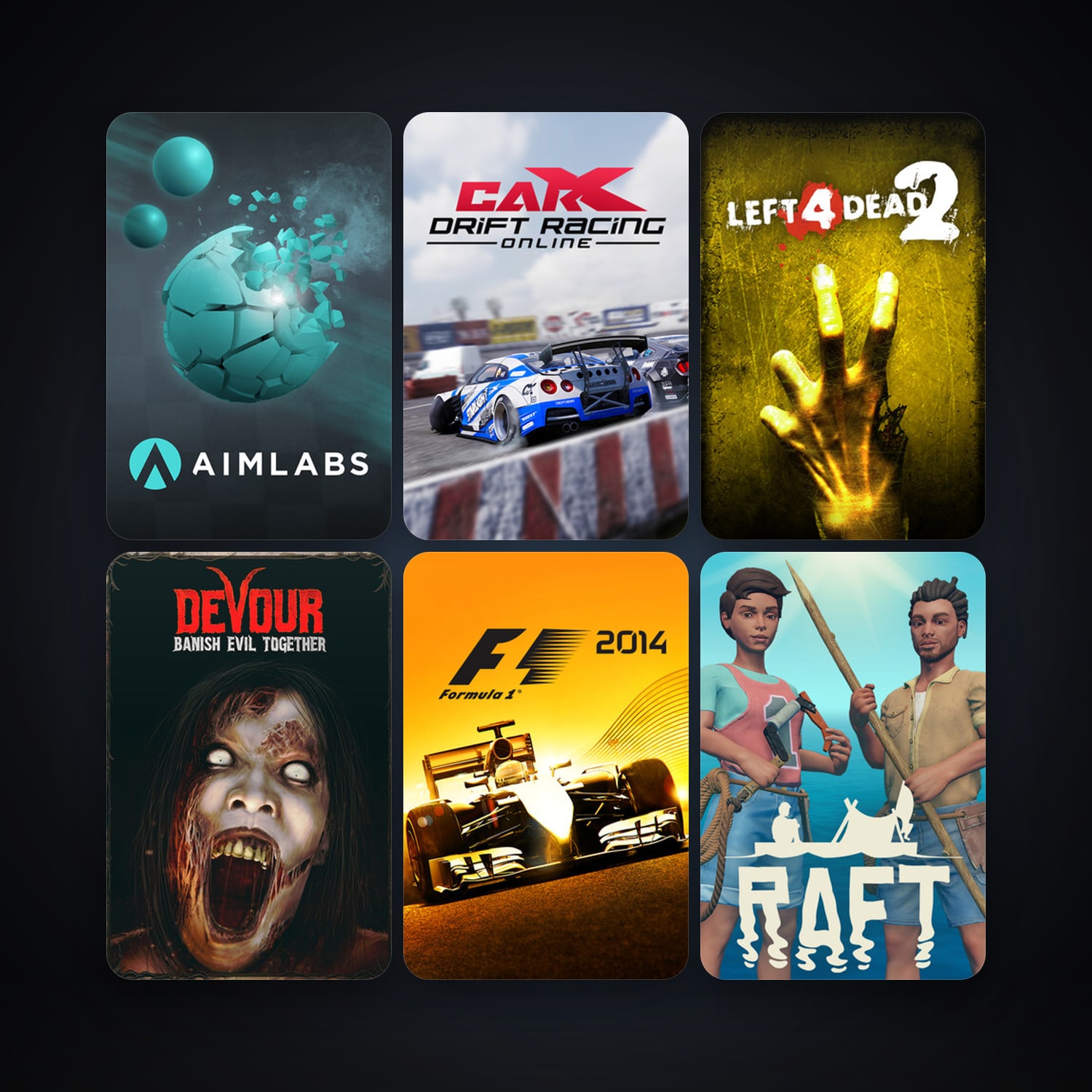 Left 4 Dead + Left 4 Dead 2, 42 games, clean — HabibiAccounts