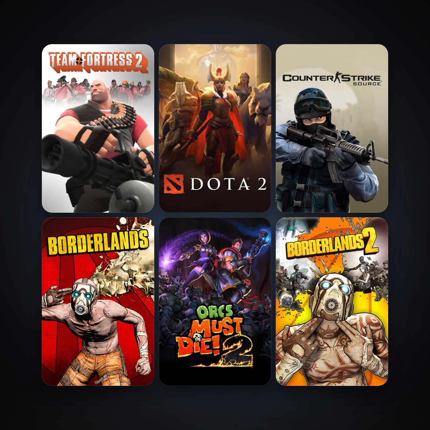 Half-Life 2 + Counter-Strike: Source, 28 games, Steam 14, clean — HabibiAccounts