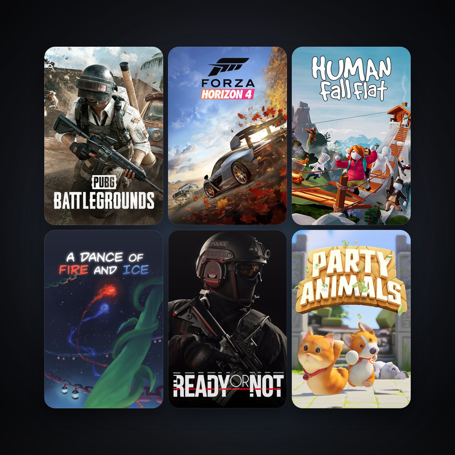 Subnautica + Human: Fall Flat, 33 games, clean — HabibiAccounts