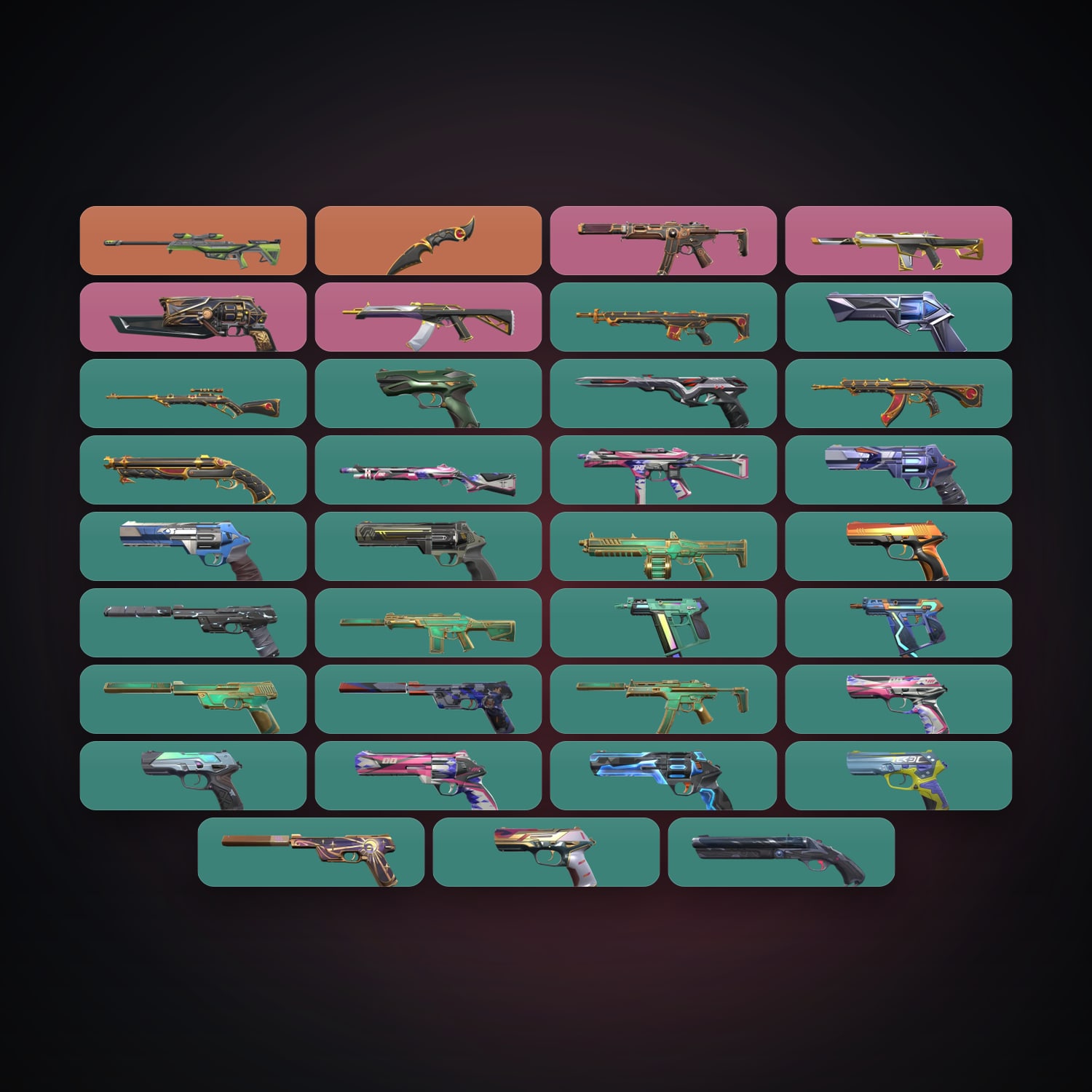 EU Gold 3 locker — 1 knives, 37 skins, lvl 345 — HabibiAccounts