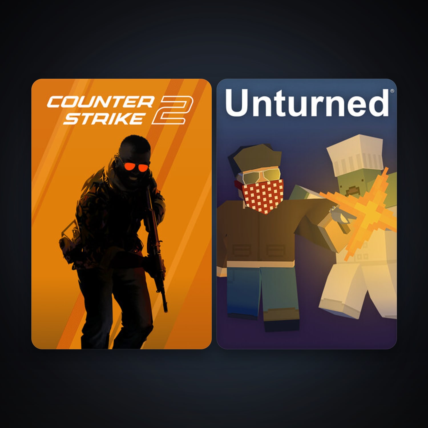 CS2 Prime + Unturned, 3 games, clean — HabibiAccounts