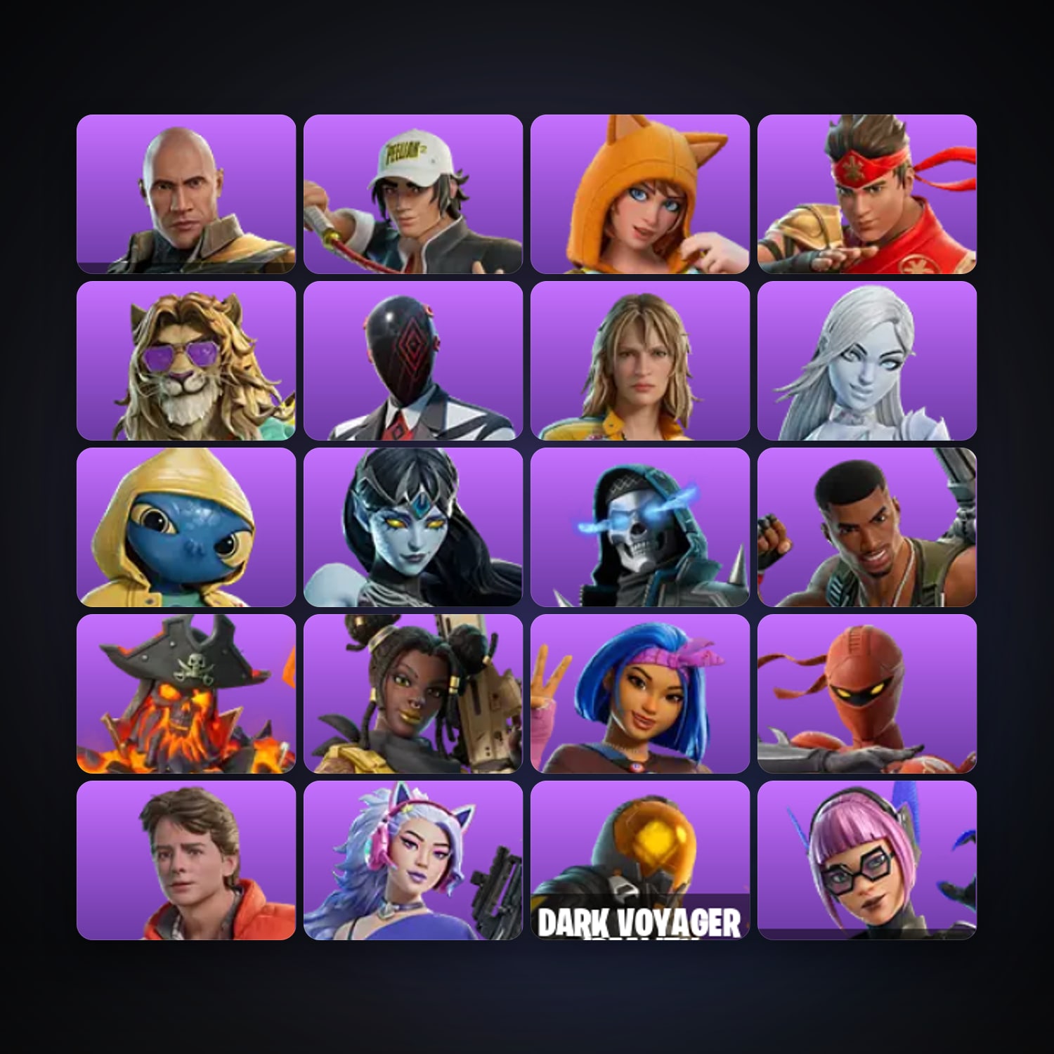 The Foundation (Reforged) — Carter Wu — 25 skins — 400 V-Bucks — lvl 370 — HabibiAccounts