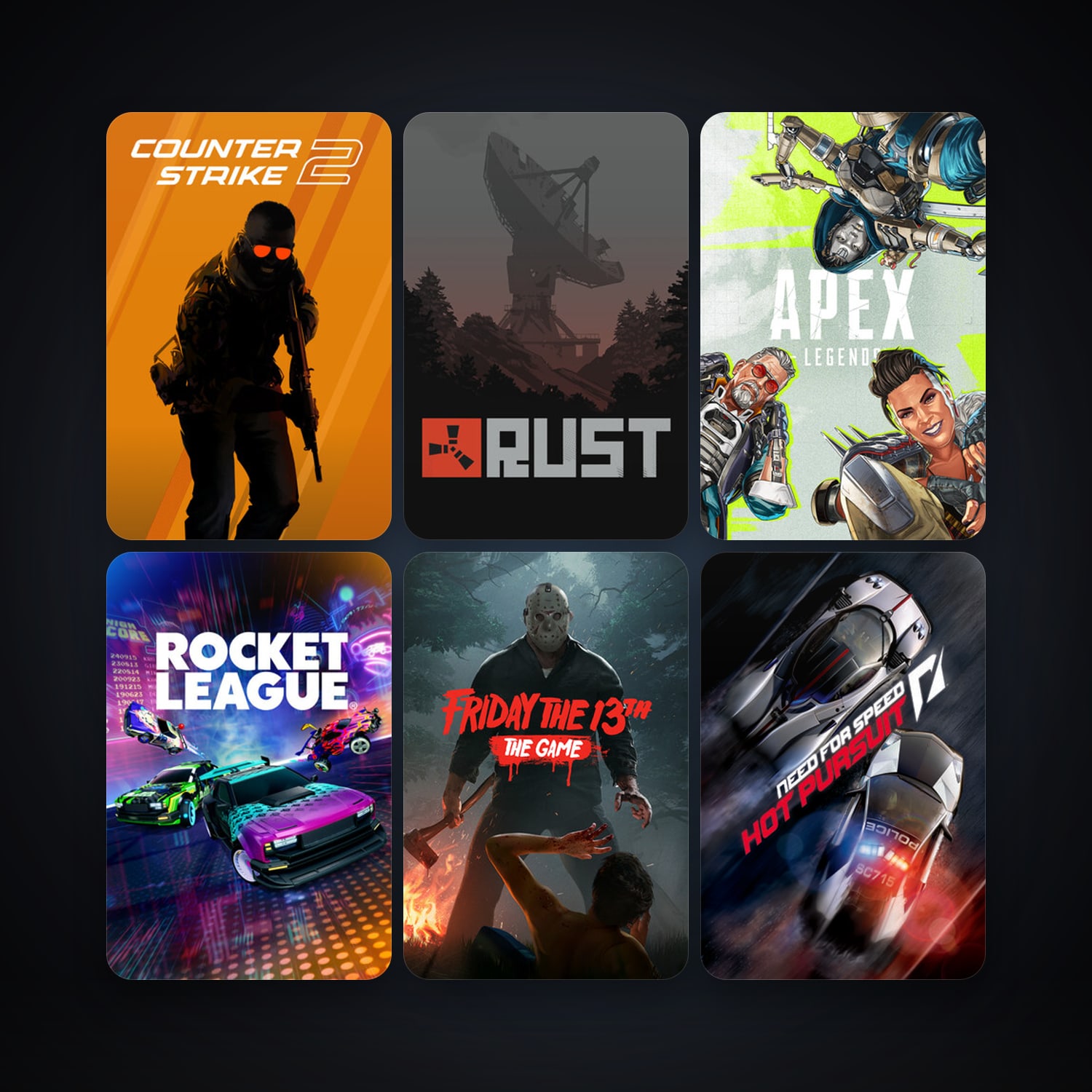 CS2 Prime + Need For Speed: Hot Pursuit, 15 games, clean — HabibiAccounts