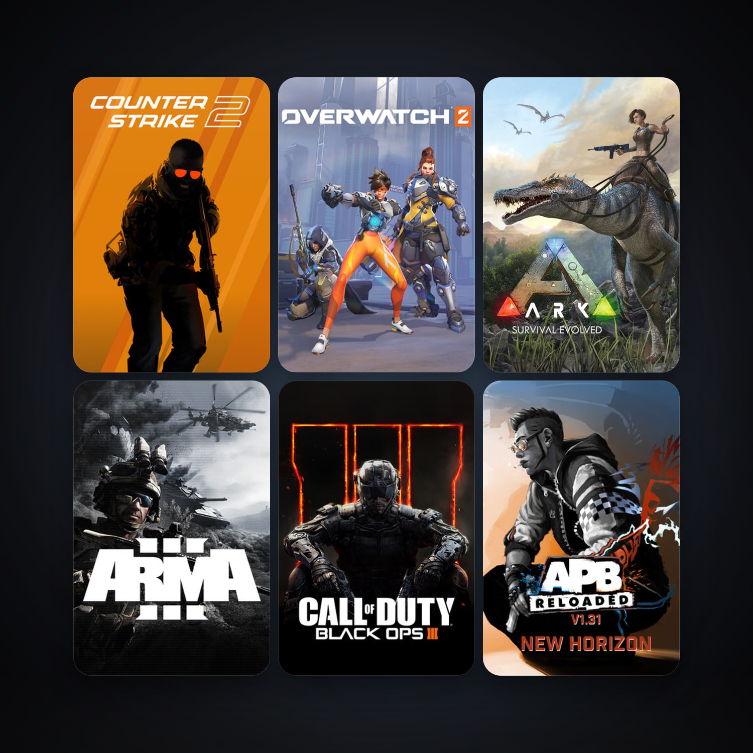 CS2 Prime + Arma 3, 16 games, Steam 11, clean — HabibiAccounts