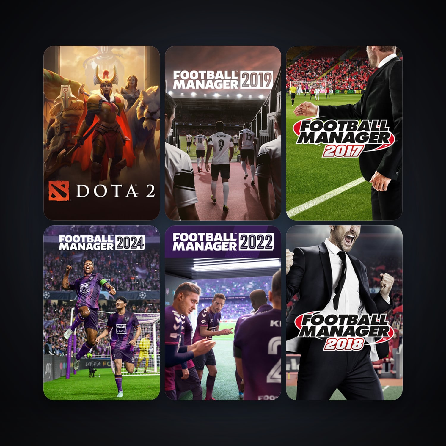 Dota 2 + Unreal Gold, 52 games, Steam 13, clean — HabibiAccounts