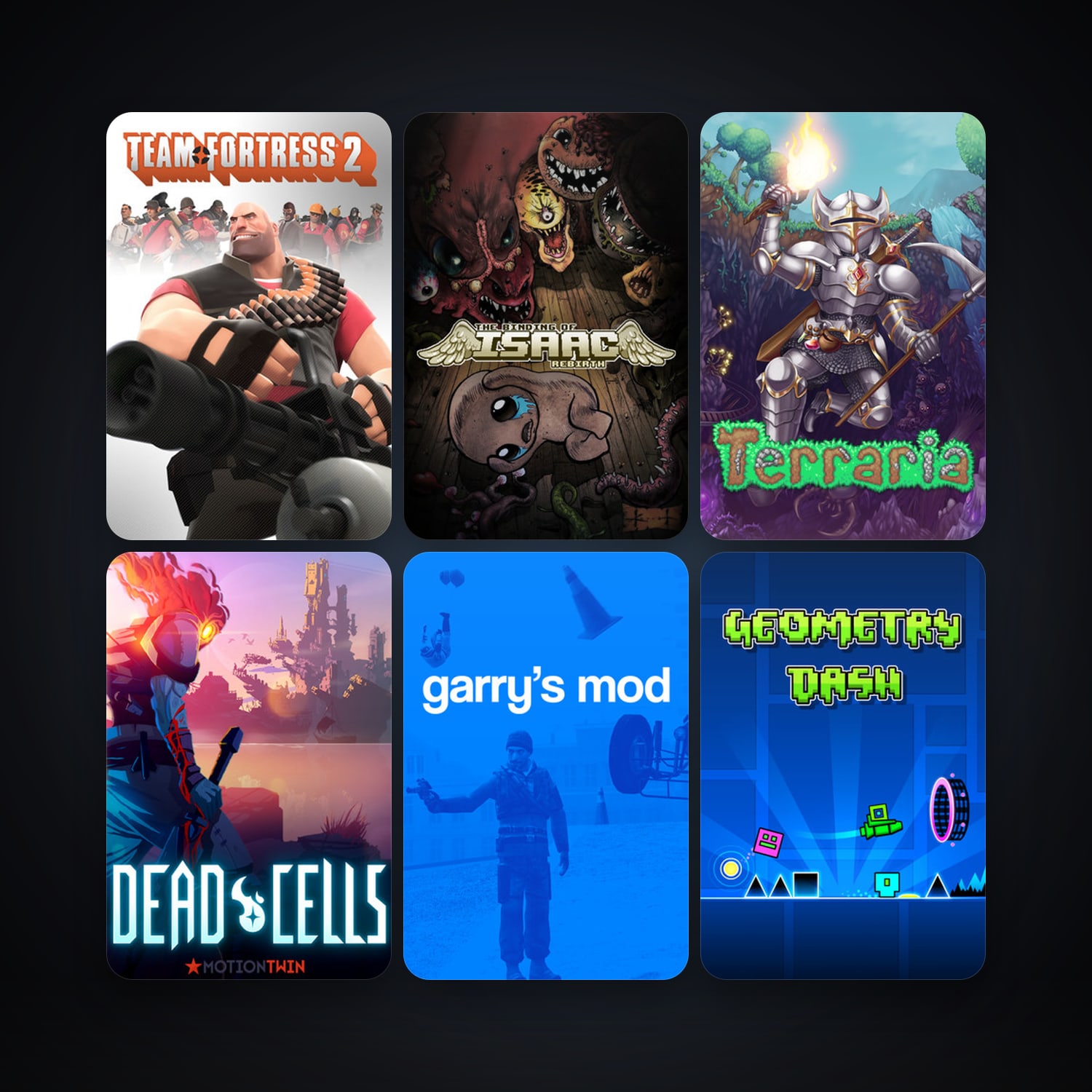 Team Fortress 2 + Garry's Mod, 32 games, clean — HabibiAccounts
