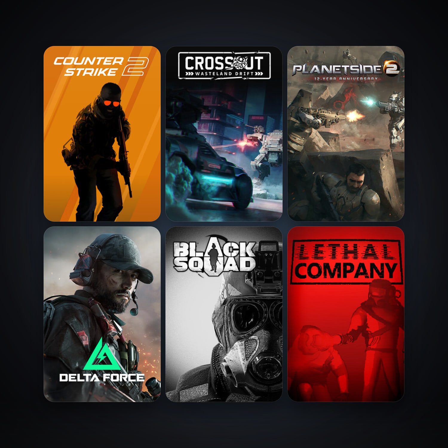 CS2 Prime + PlanetSide 2, 48 games, clean — HabibiAccounts