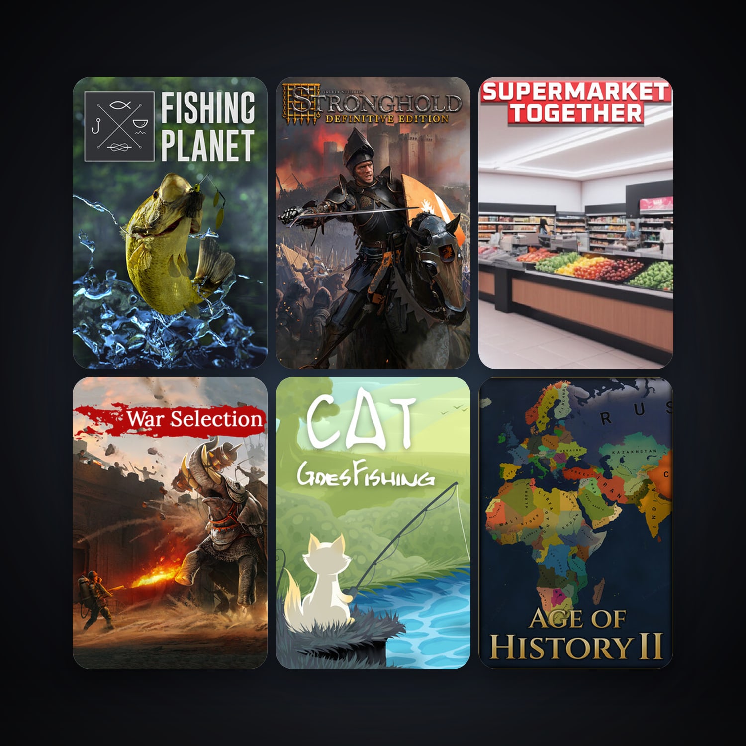 Free CS2 (No Prime) + Stronghold Crusader HD, 26 games, clean — HabibiAccounts