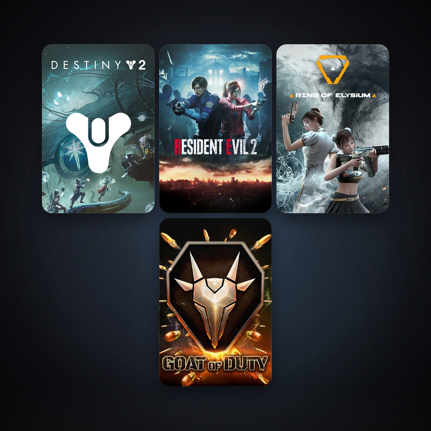 FOR HONOR + GOAT OF DUTY, 8 games, clean — HabibiAccounts