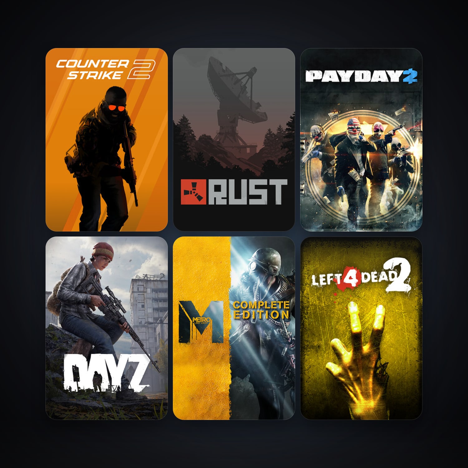 Left 4 Dead 2 + CS2 Prime, 24 games, clean — HabibiAccounts