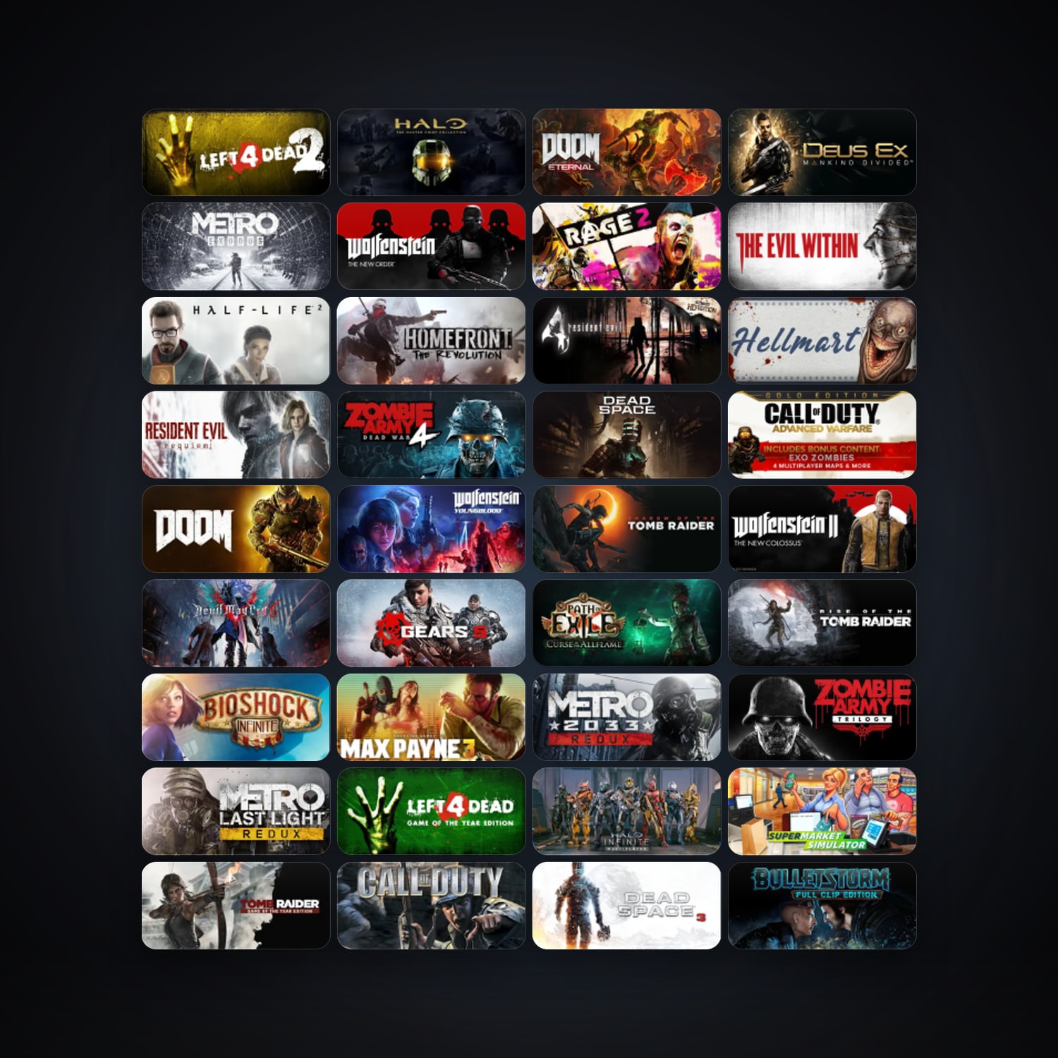 Steam 121 games, clean — HabibiAccounts