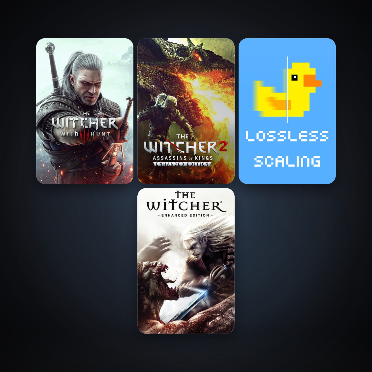 The Witcher: Enhanced Edition Director's Cut + The Witcher 2: Assassins of Kings Enhanced Edition, 6 games, clean — HabibiAccounts